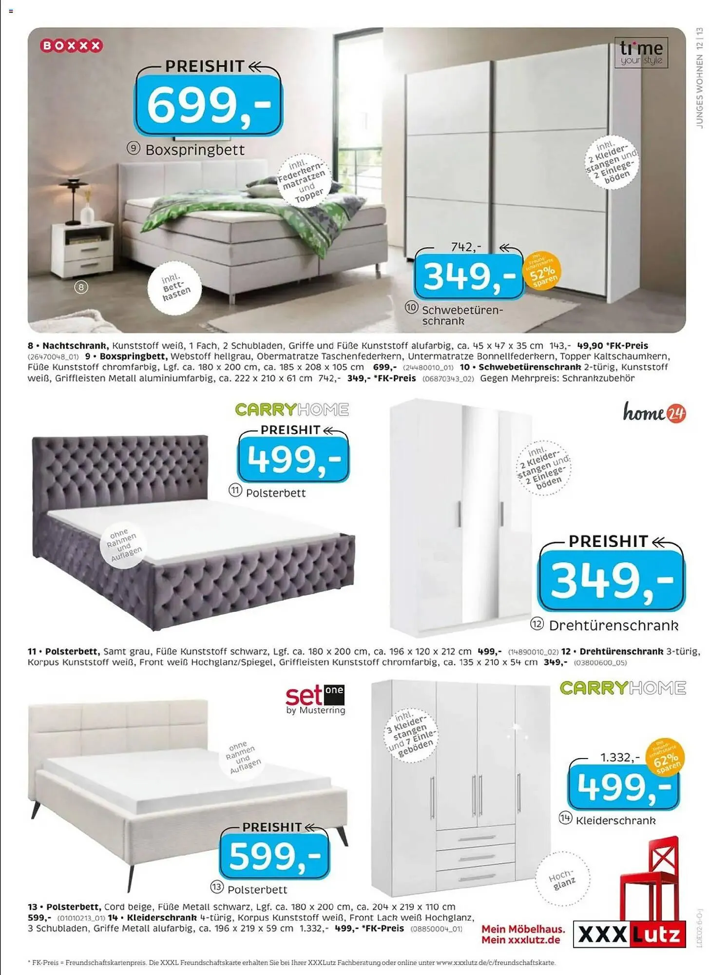 XXXLutz Prospekt von 25. Januar bis 8. Februar 2026 - Prospekt seite 13