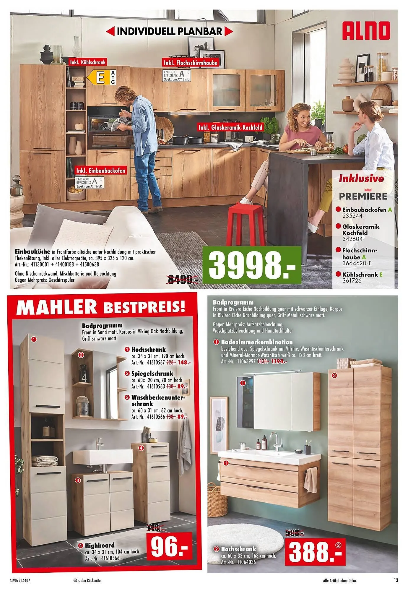 Möbel Mahler Prospekt von 13. August bis 26. August 2025 - Prospekt seite 13