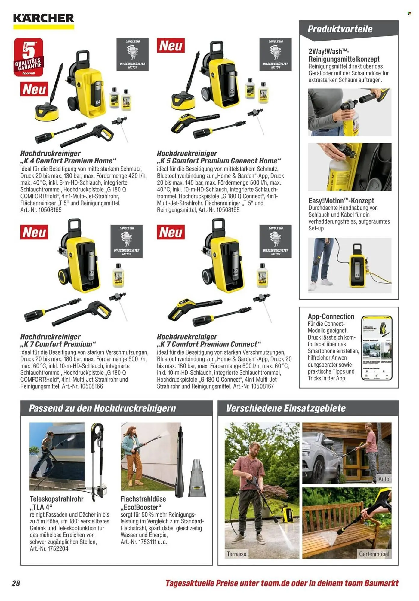 Toom Baumarkt Prospekt von 28. März bis 30. Juni 2026 - Prospekt seite 28