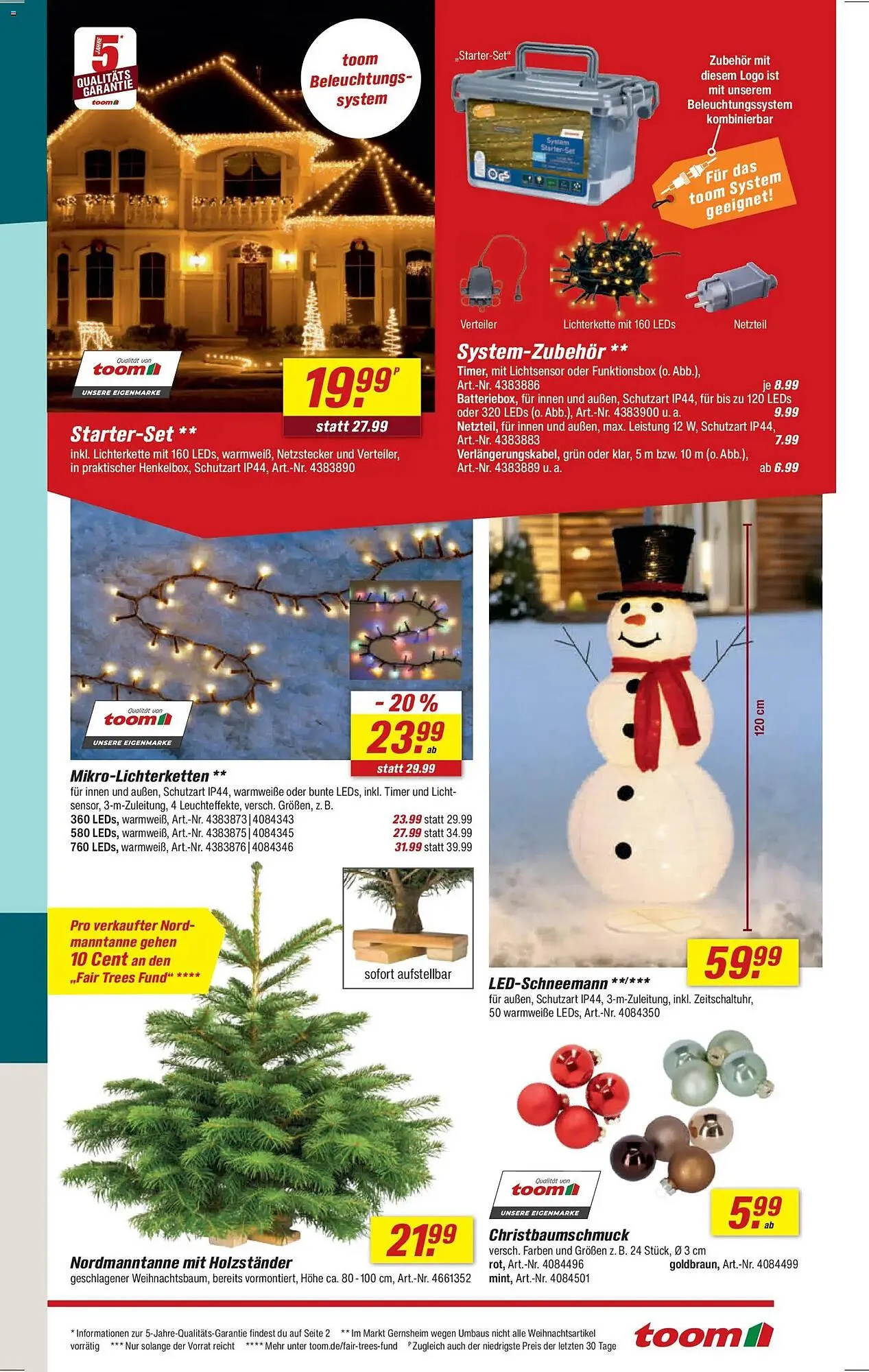 Toom Baumarkt Prospekt von 1. Dezember bis 24. Dezember 2025 - Prospekt seite 3