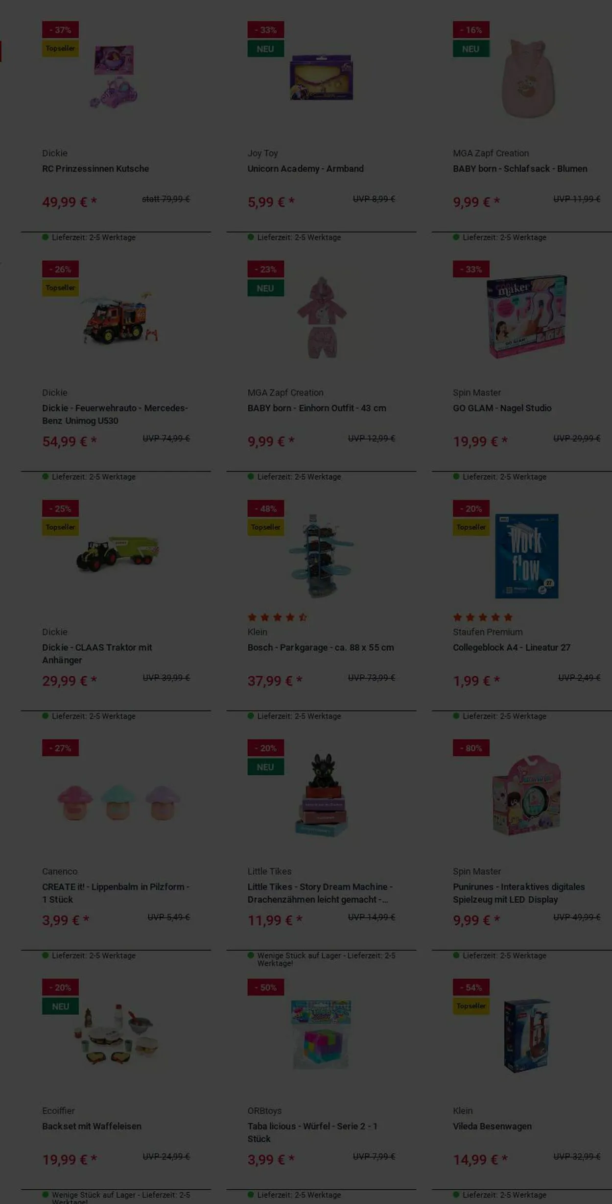 ROFU Kinderland Aktueller Prospekt von 22. Dezember bis 31. Dezember 2025 - Prospekt seite 32