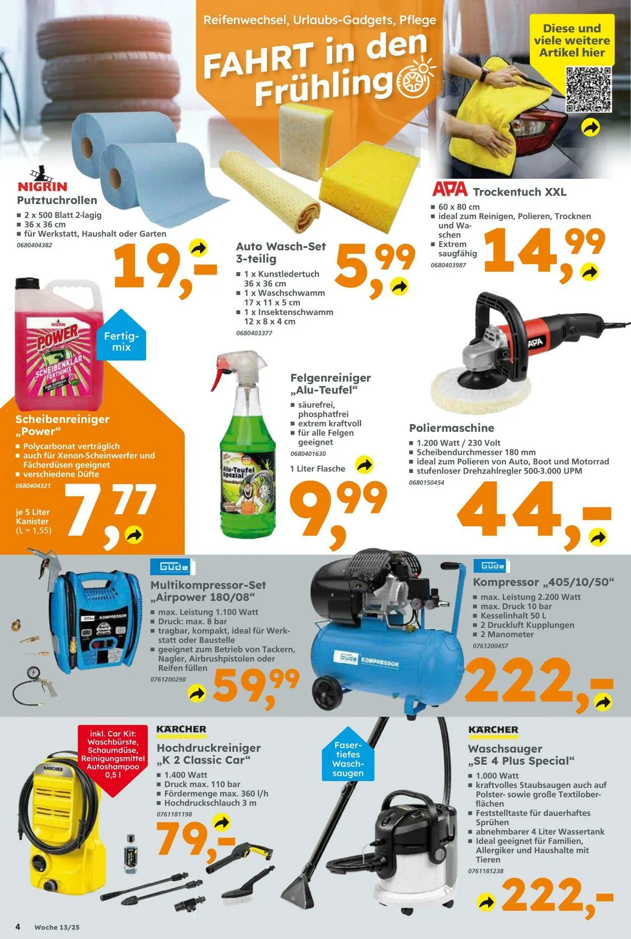 Globus Baumarkt Aktueller Prospekt von 23. März bis 29. März 2025 - Prospekt seite 4