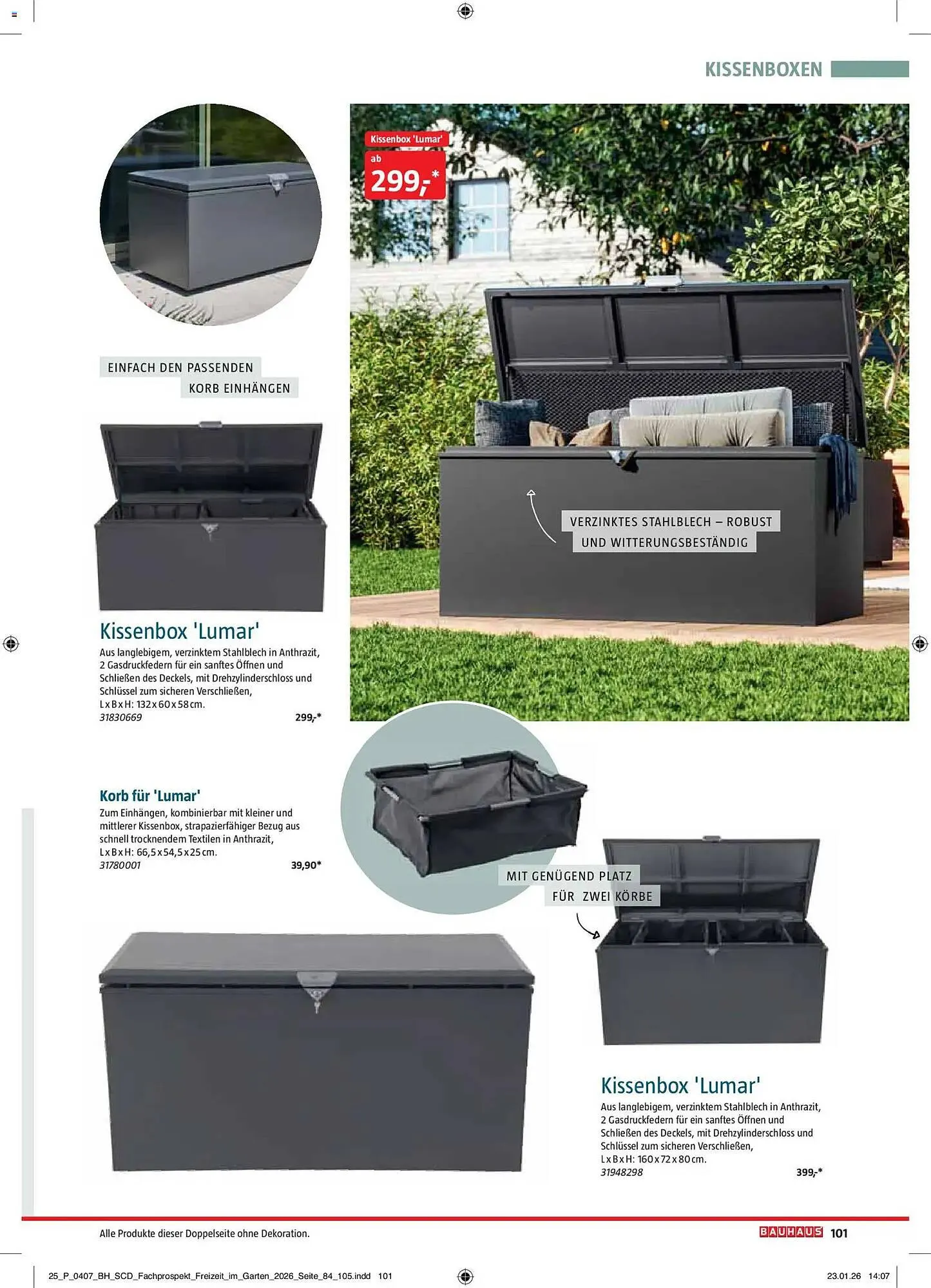 Bauhaus Prospekt von 2. März bis 30. Juni 2026 - Prospekt seite 101