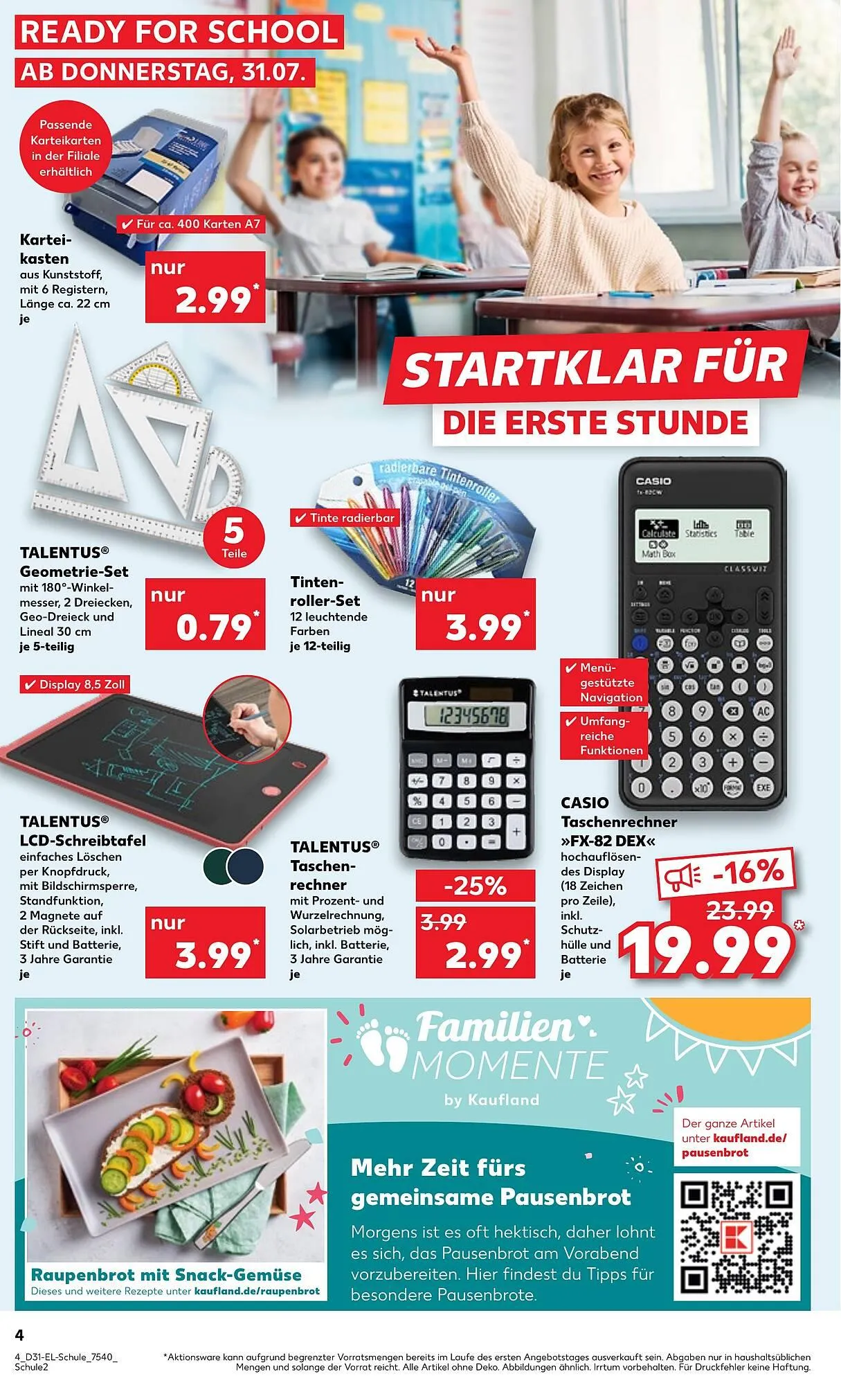 Kaufland Prospekt von 31. Juli bis 13. August 2025 - Prospekt seite 4