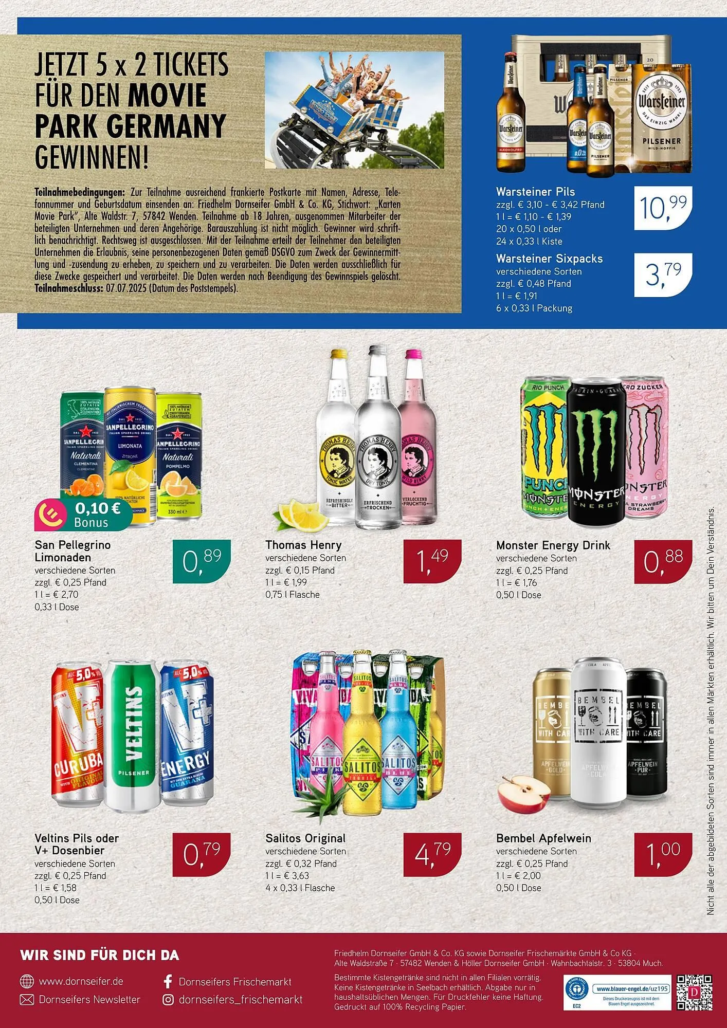 Dornseifer Prospekt von 30. Juni bis 5. Juli 2025 - Prospekt seite 16