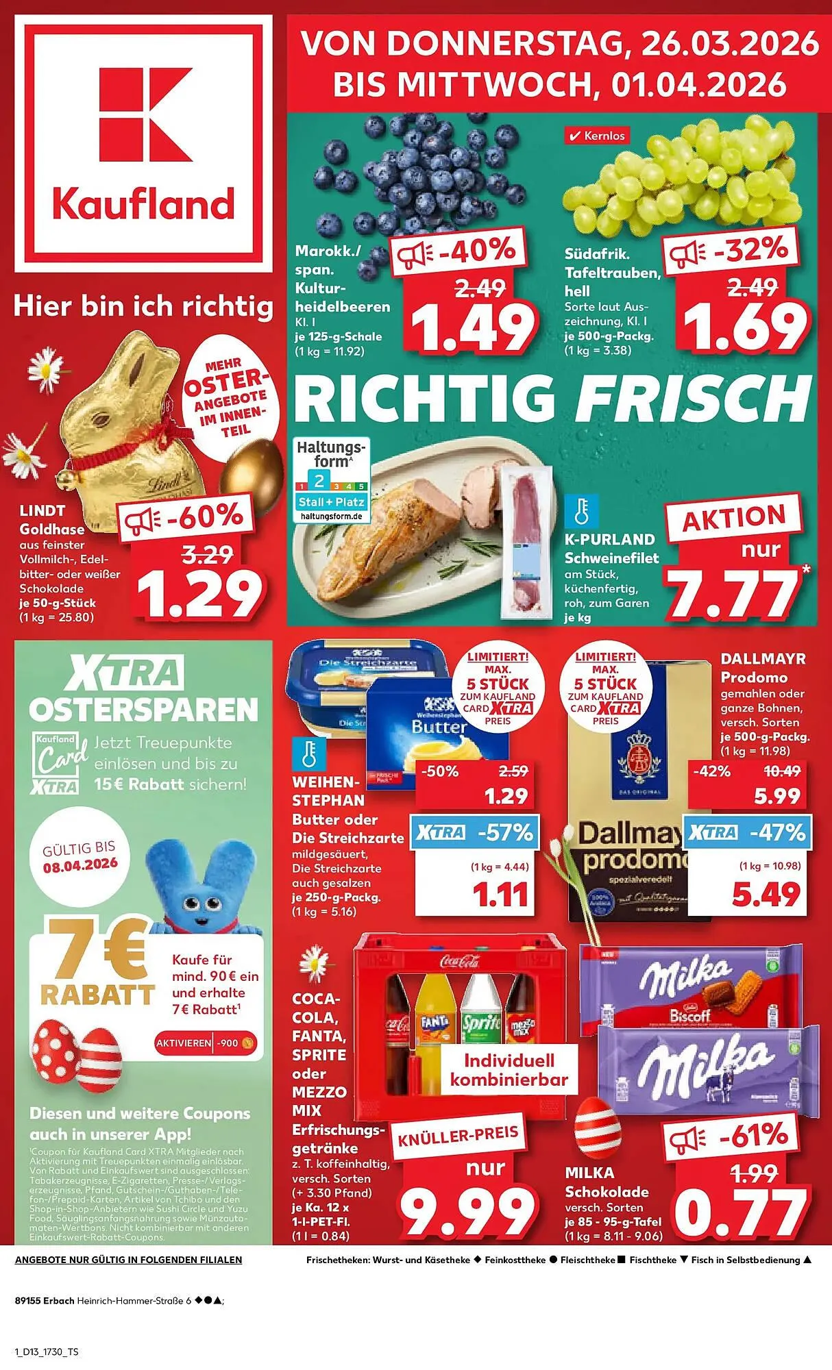 Kaufland Prospekt von 23. März bis 25. März 2026 - Prospekt seite 13