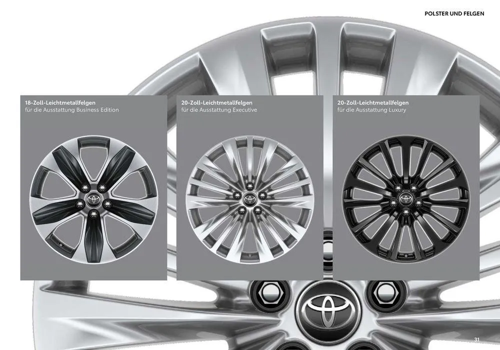 Toyota Highlander von 1. Juli bis 1. Juli 2025 - Prospekt seite 31