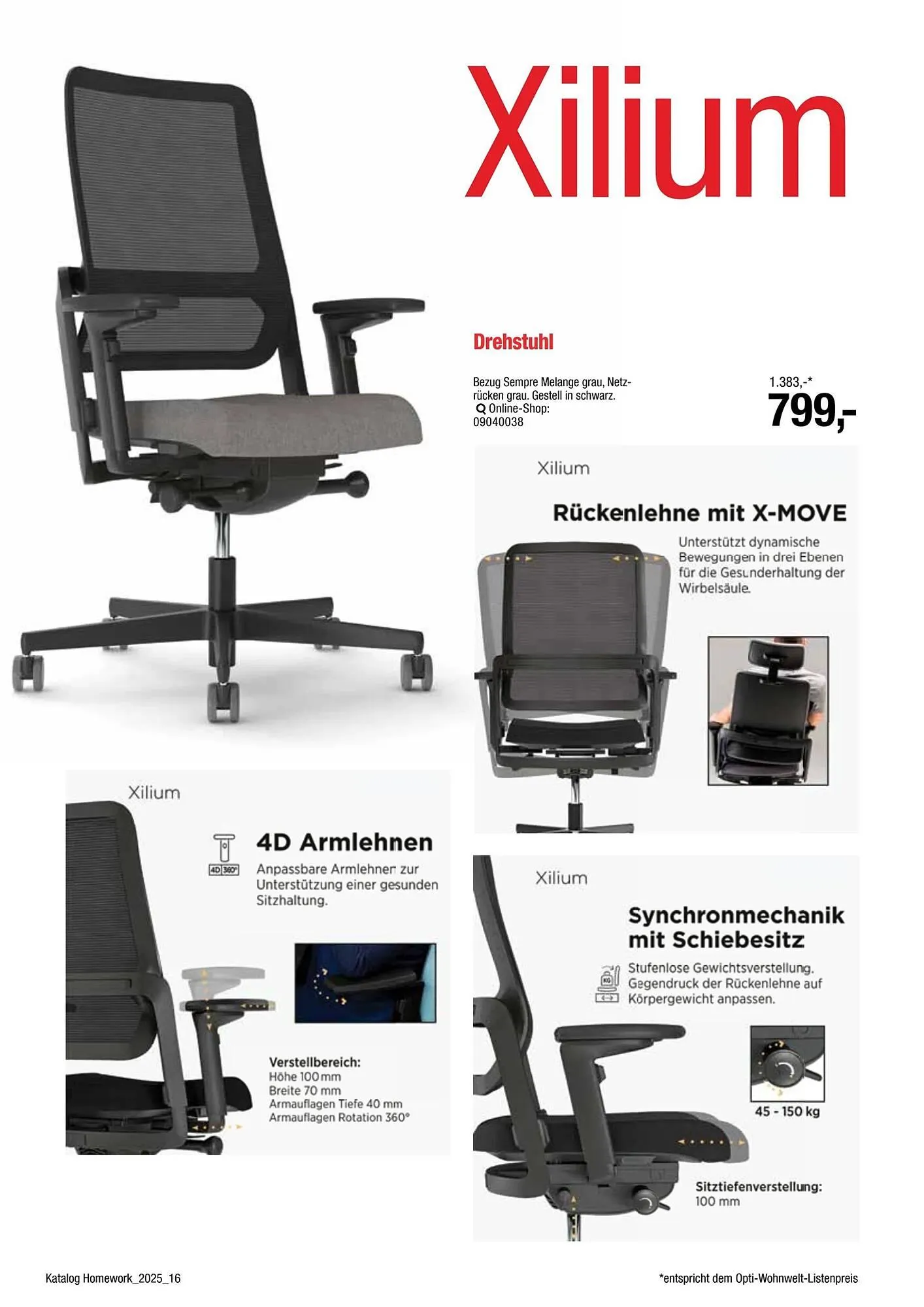 Opti Wohnwelt Prospekt von 21. März bis 1. Juni 2025 - Prospekt seite 16