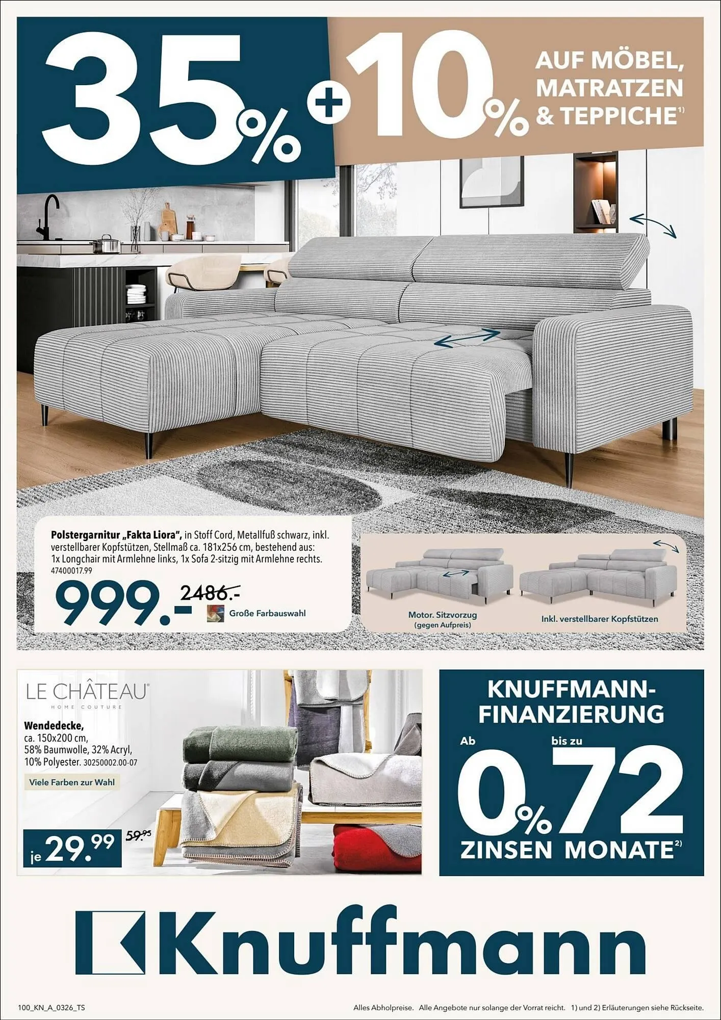 Franz Knuffmann Prospekt von 1. März bis 31. März 2026 - Prospekt seite 1