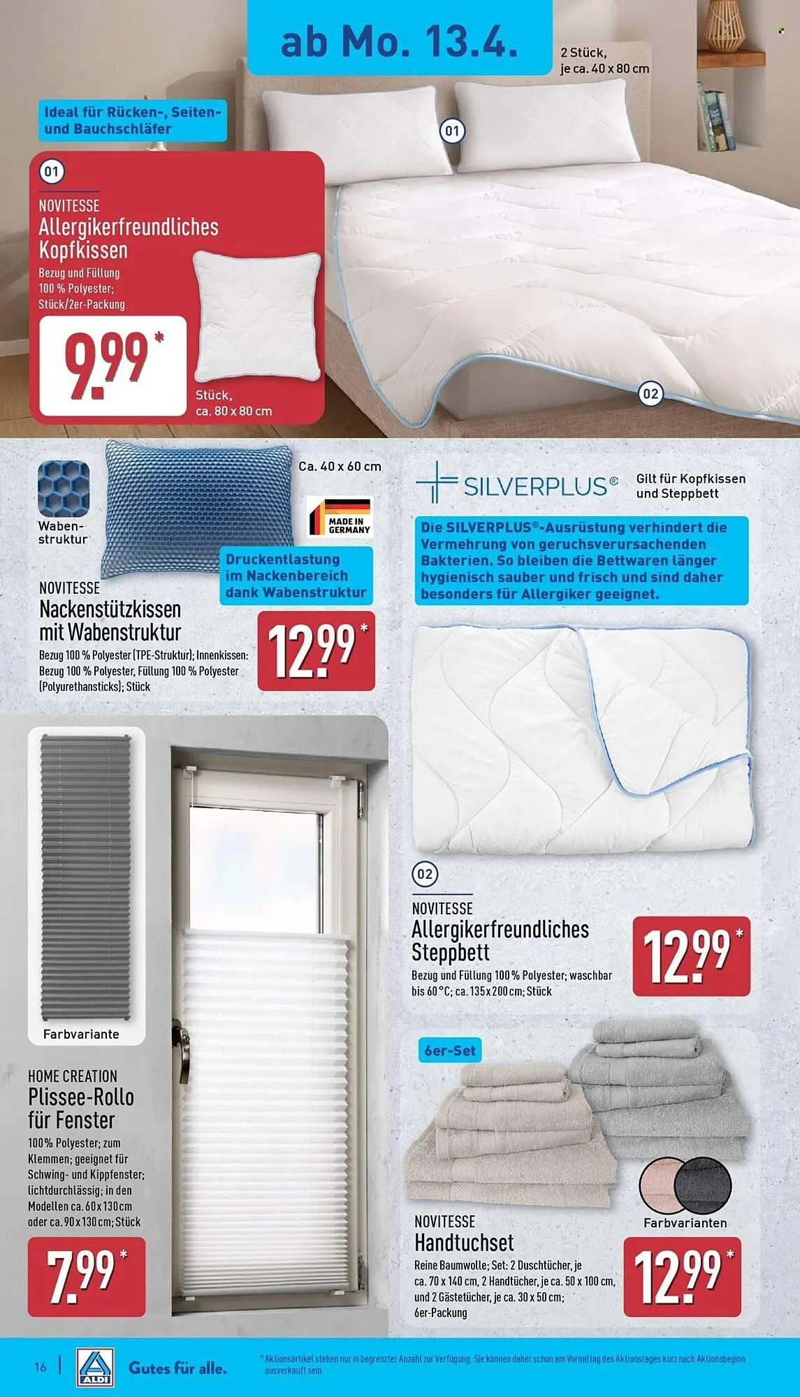 Aldi Nord Prospekt von 13. April bis 18. April 2026 - Prospekt seite 20