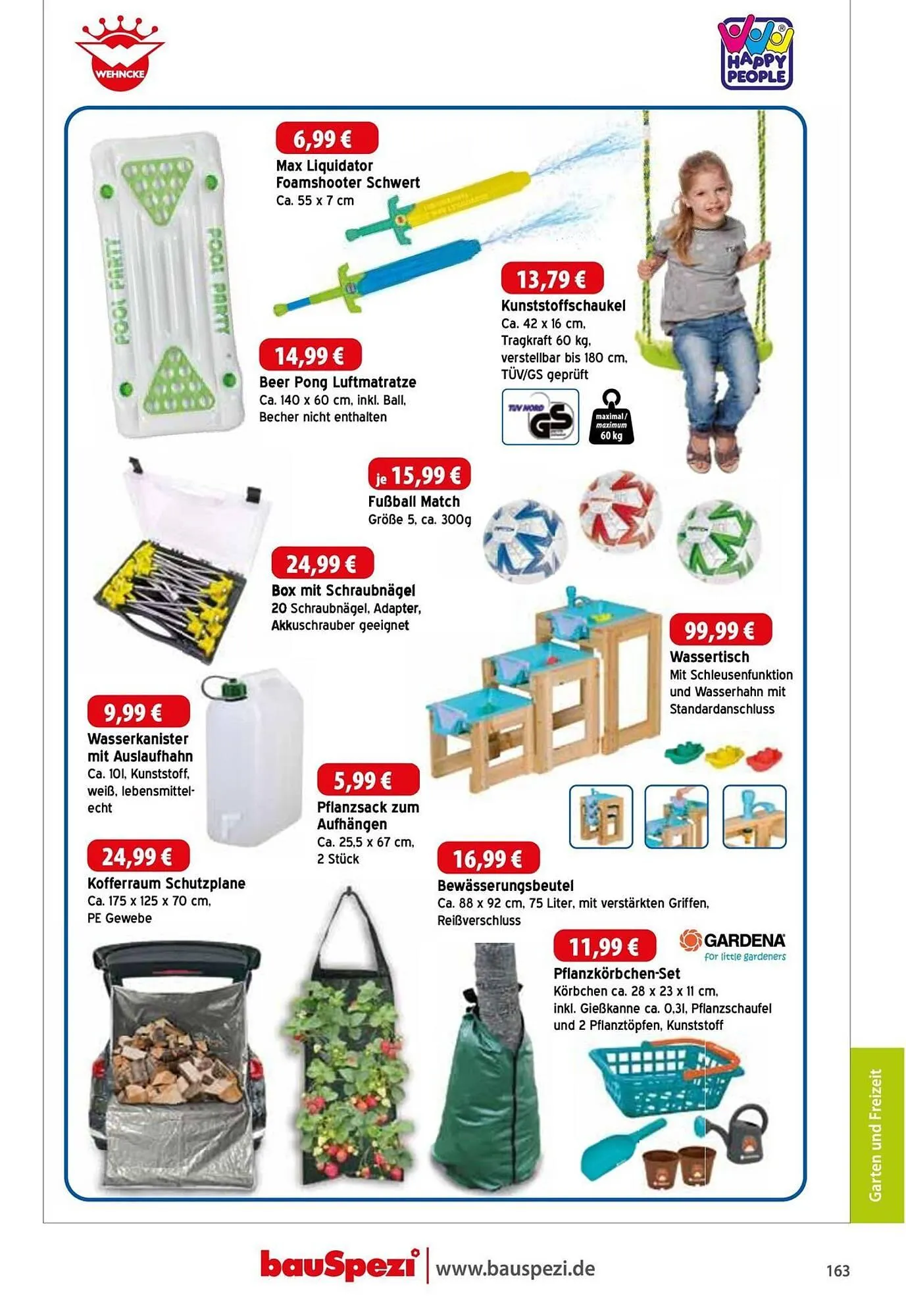 BauSpezi Prospekt von 15. April bis 31. Dezember 2026 - Prospekt seite 165