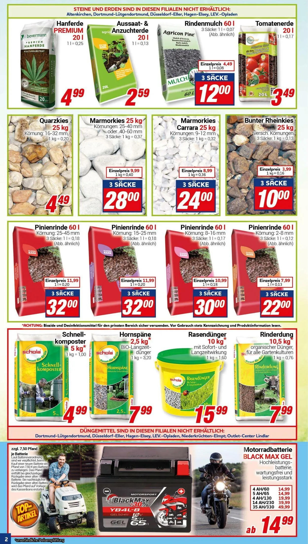 CENTERSHOP von 9. April bis 23. April 2025 - Prospekt seite 2