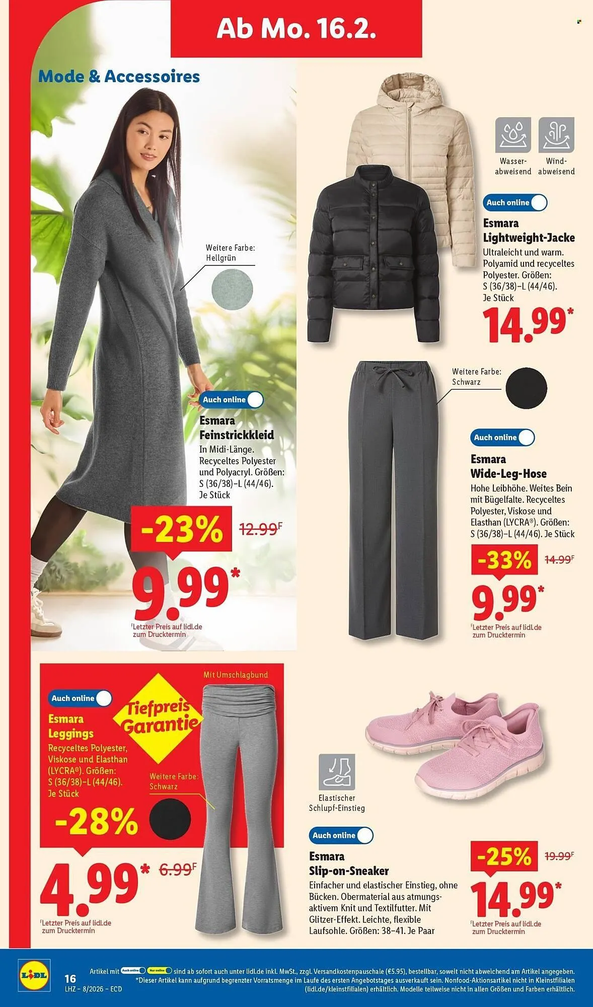 Lidl Prospekt von 16. Februar bis 21. Februar 2026 - Prospekt seite 14