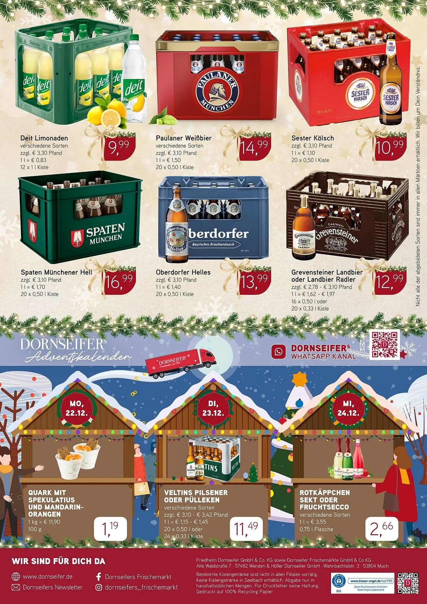 Dornseifer Prospekt von 22. Dezember bis 27. Dezember 2025 - Prospekt seite 16