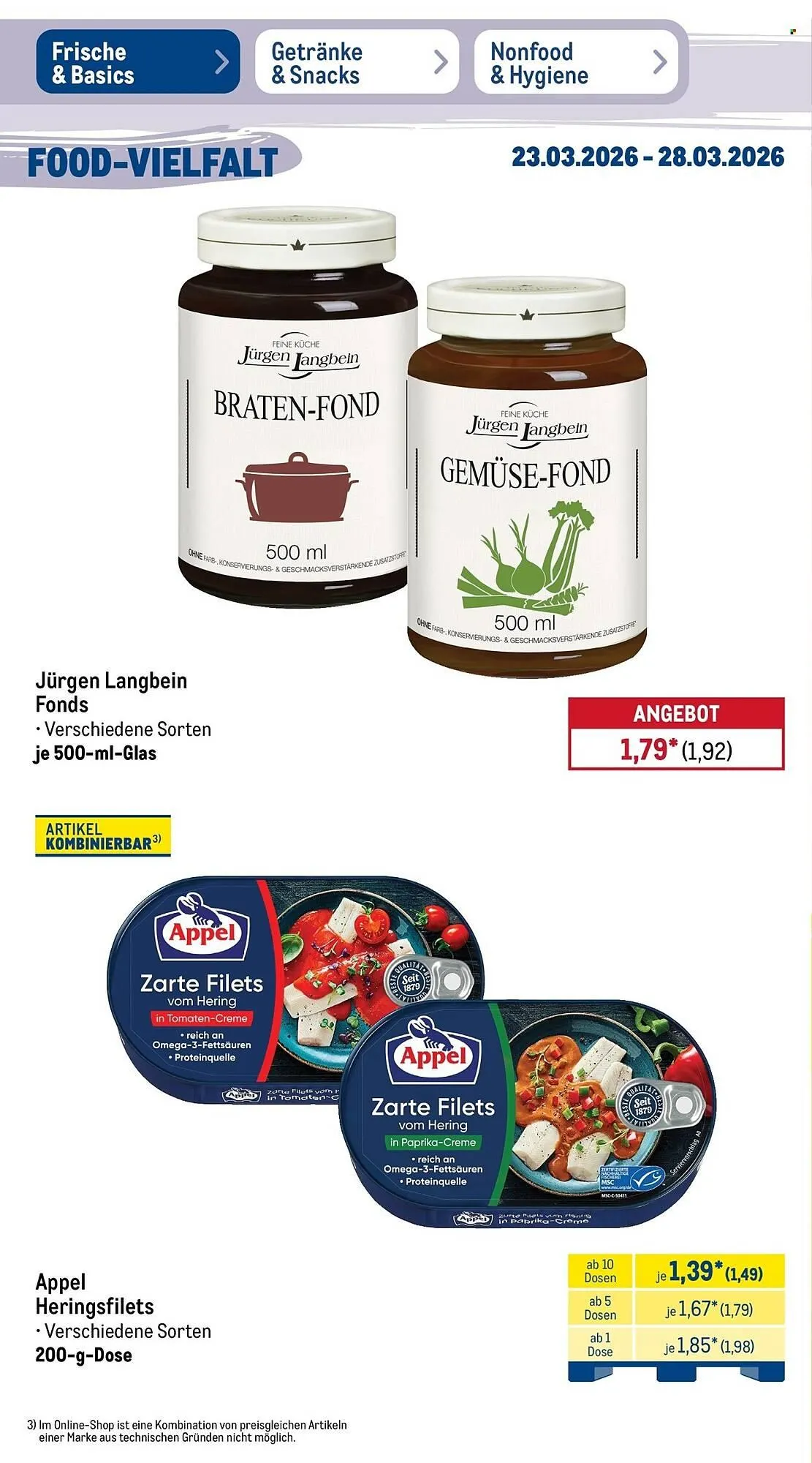 METRO Prospekt von 23. März bis 28. März 2026 - Prospekt seite 23