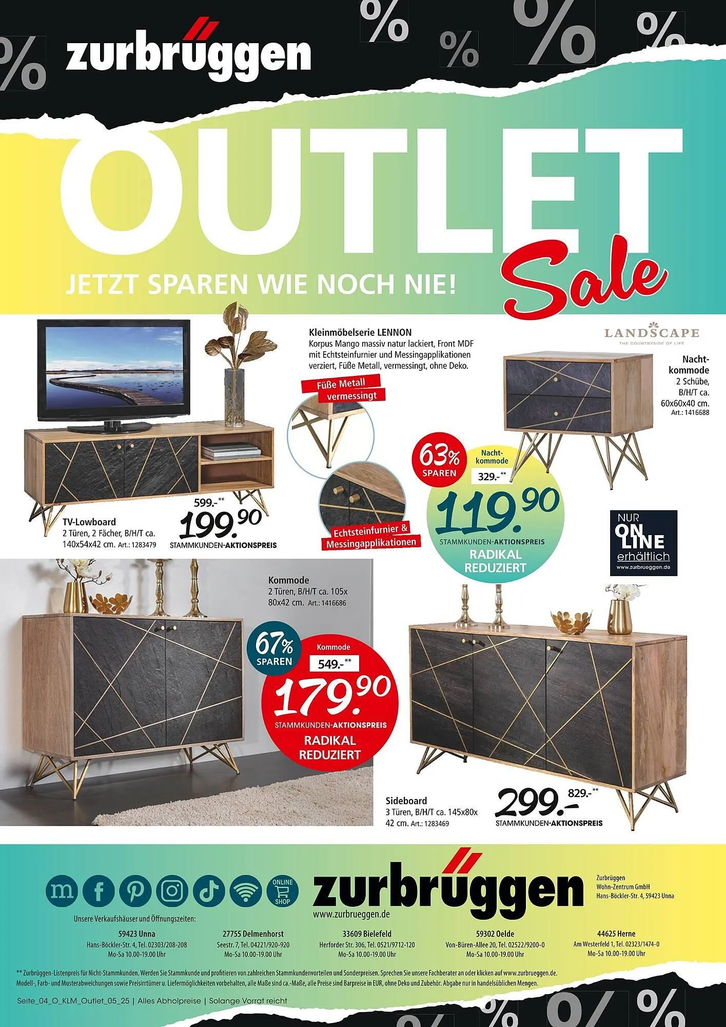 Zurbrüggen Prospekt von 27. Juni bis 20. Juli 2025 - Prospekt seite 4