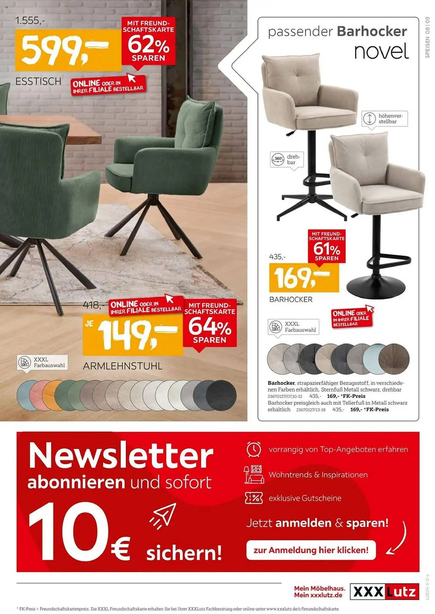 XXXLutz Prospekt von 4. April bis 18. April 2026 - Prospekt seite 9