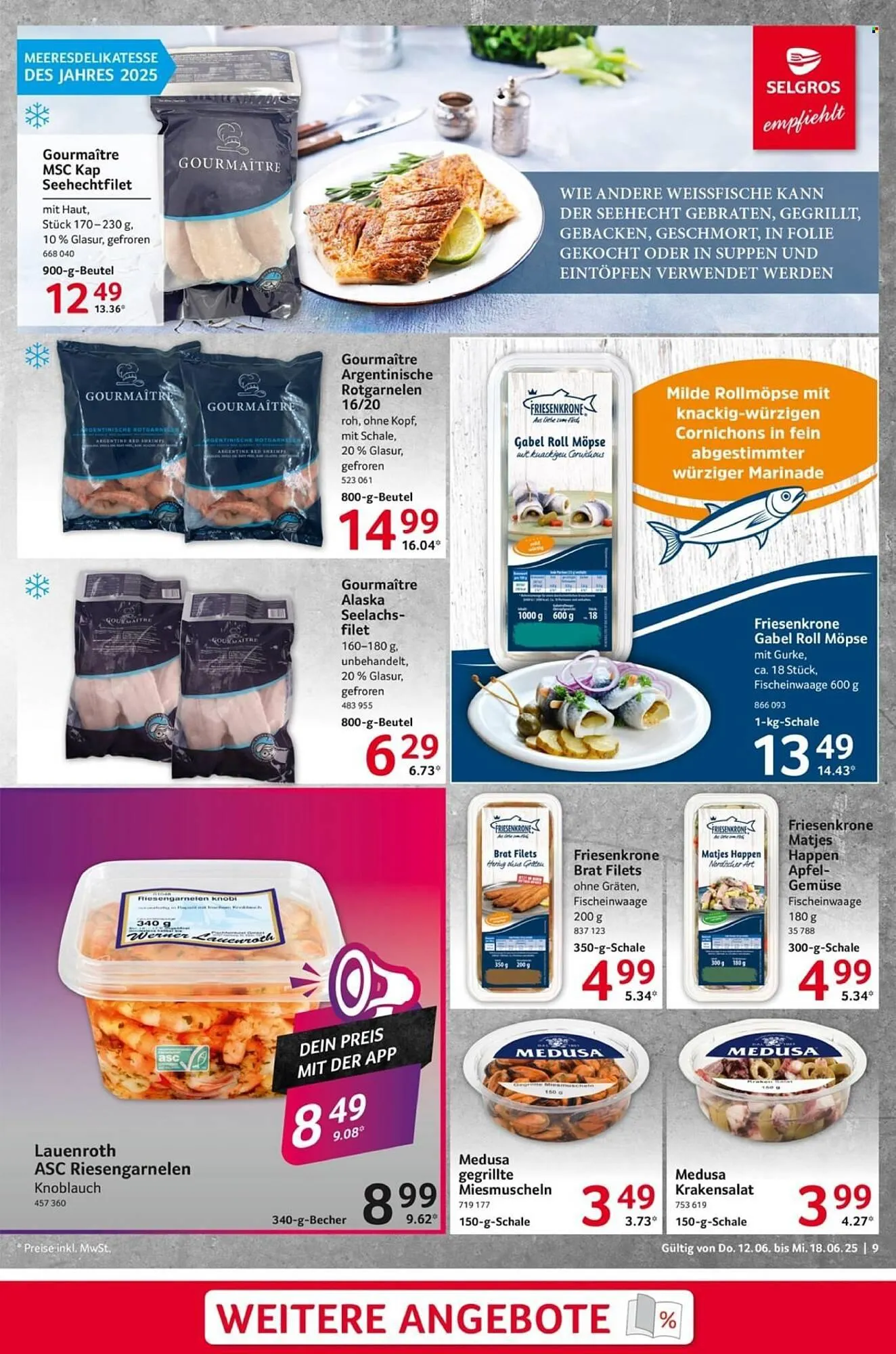 Selgros Prospekt von 12. Juni bis 18. Juni 2025 - Prospekt seite 9