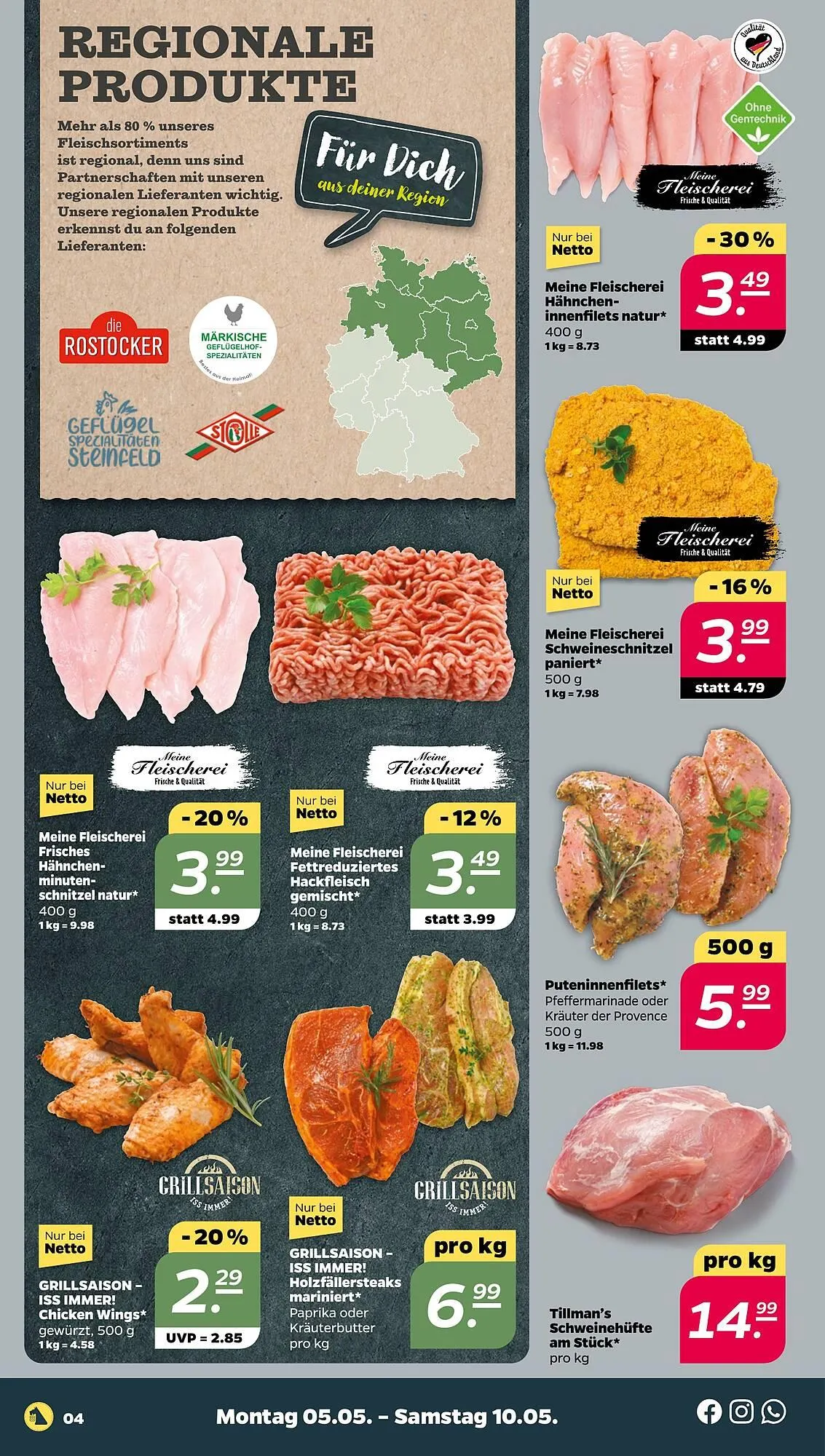 NETTO Prospekt von 5. Mai bis 10. Mai 2025 - Prospekt seite 4