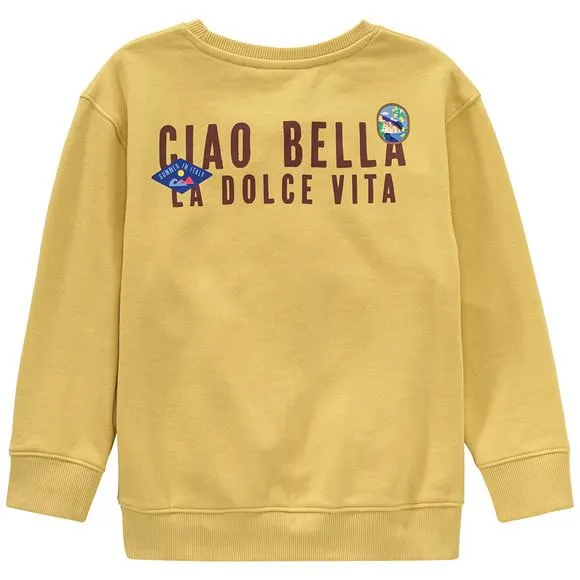 Jungen Sweatshirt mit Backprint