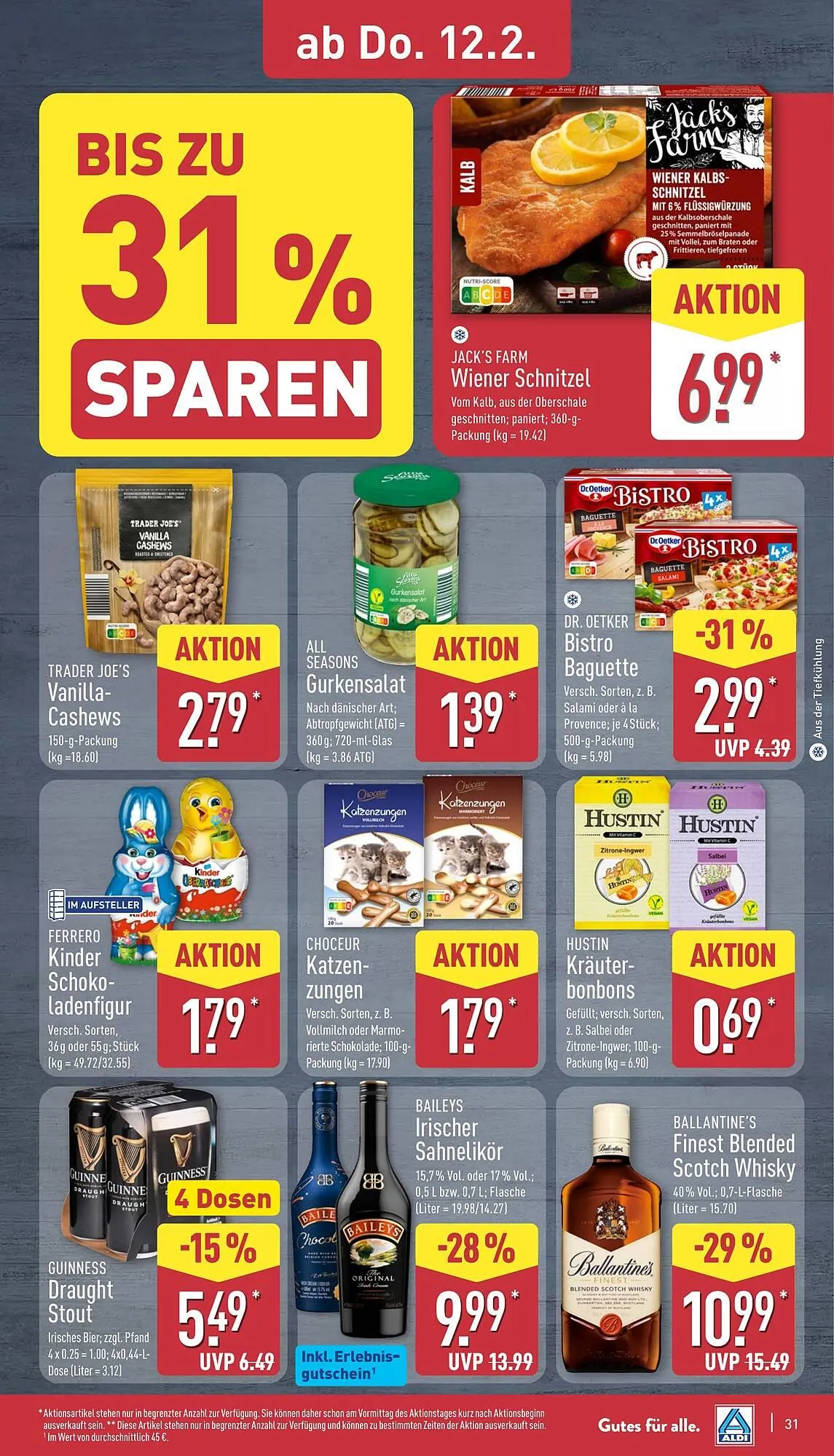 Aldi Nord Prospekt von 9. Februar bis 14. Februar 2026 - Prospekt seite 34