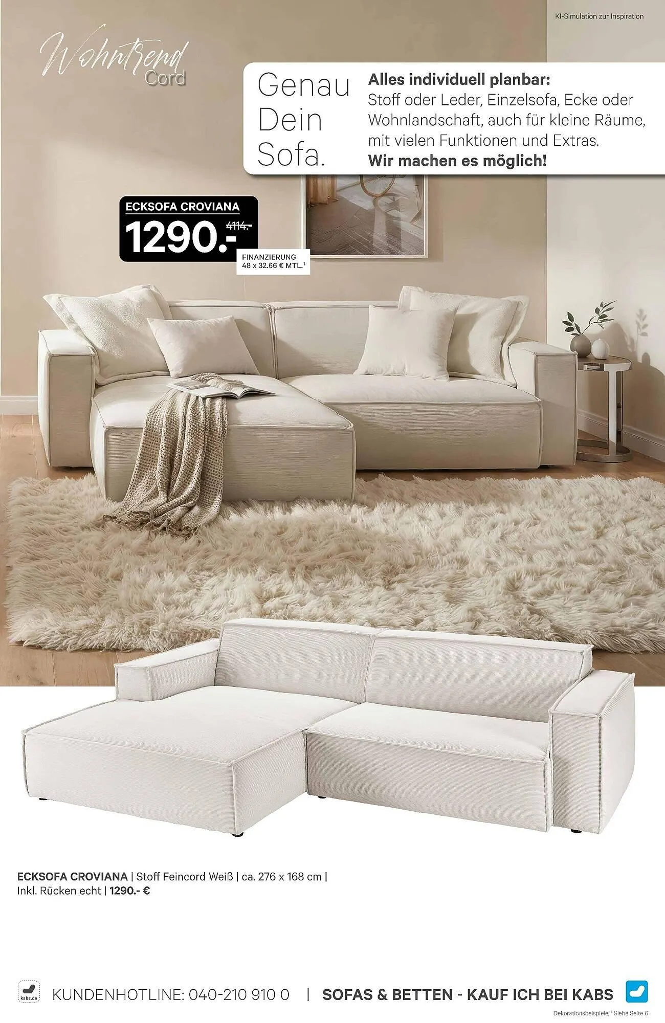 Kabs Polsterwelt Prospekt von 30. Januar bis 26. Februar 2026 - Prospekt seite 11
