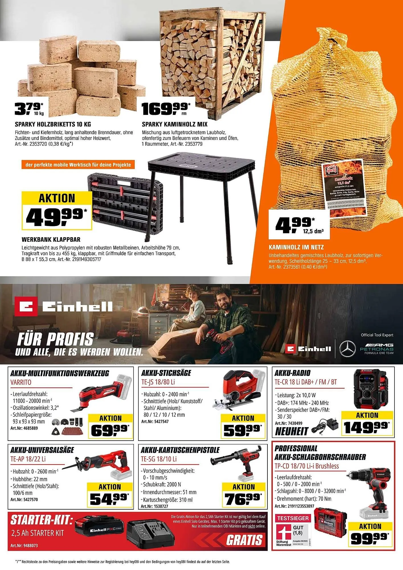 OBI Prospekt von 27. Dezember bis 31. Januar 2026 - Prospekt seite 3