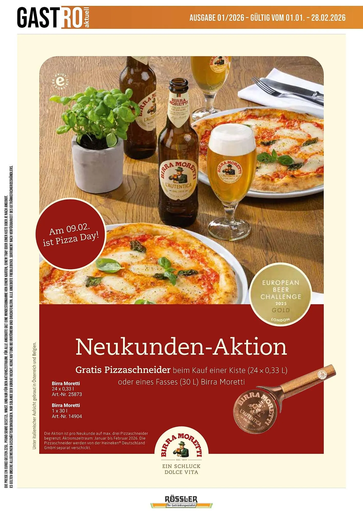 Getränke Rössler Prospekt von 8. Januar bis 28. Februar 2026 - Prospekt seite 11
