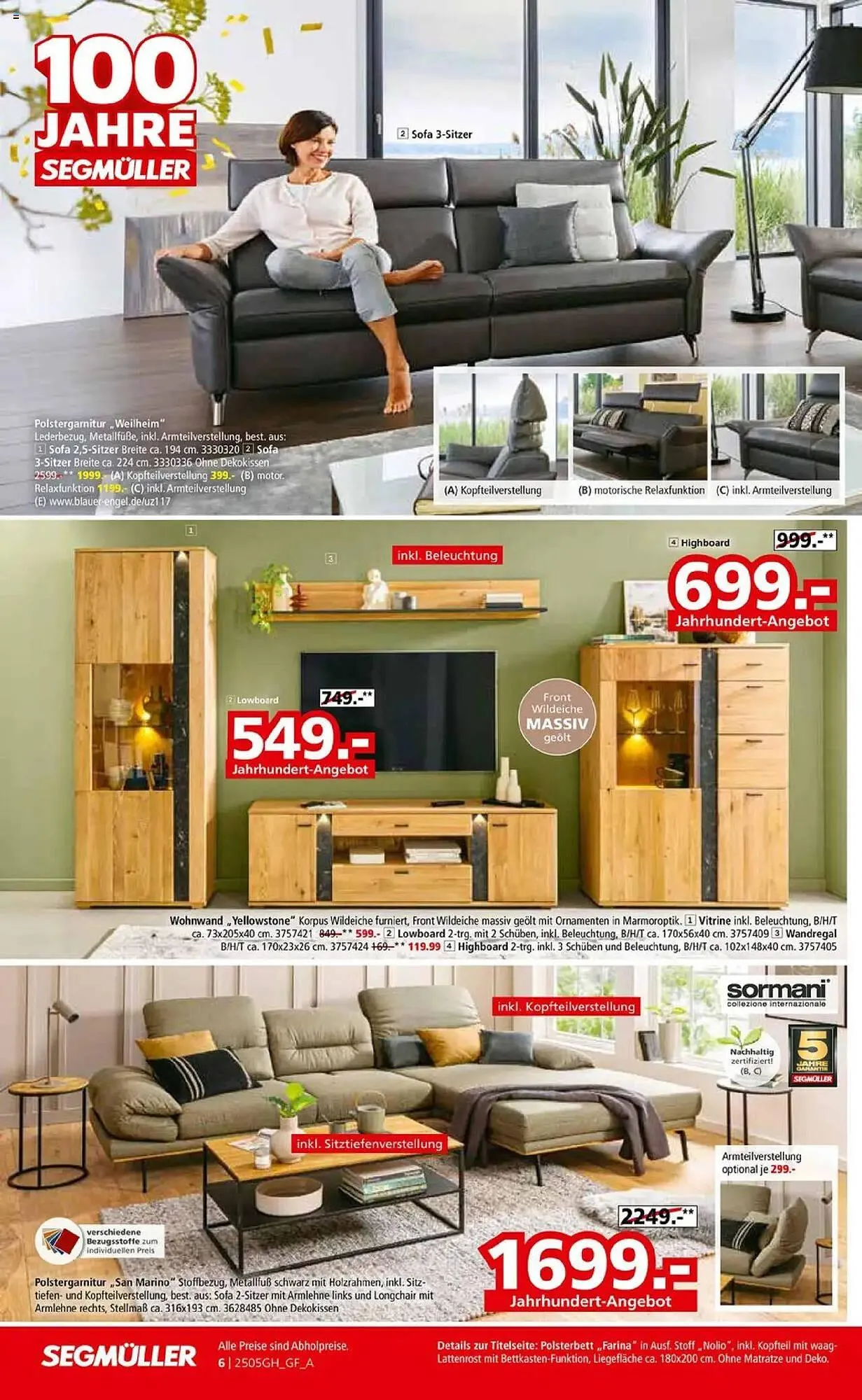 Segmüller Prospekt von 19. April bis 26. April 2025 - Prospekt seite 6