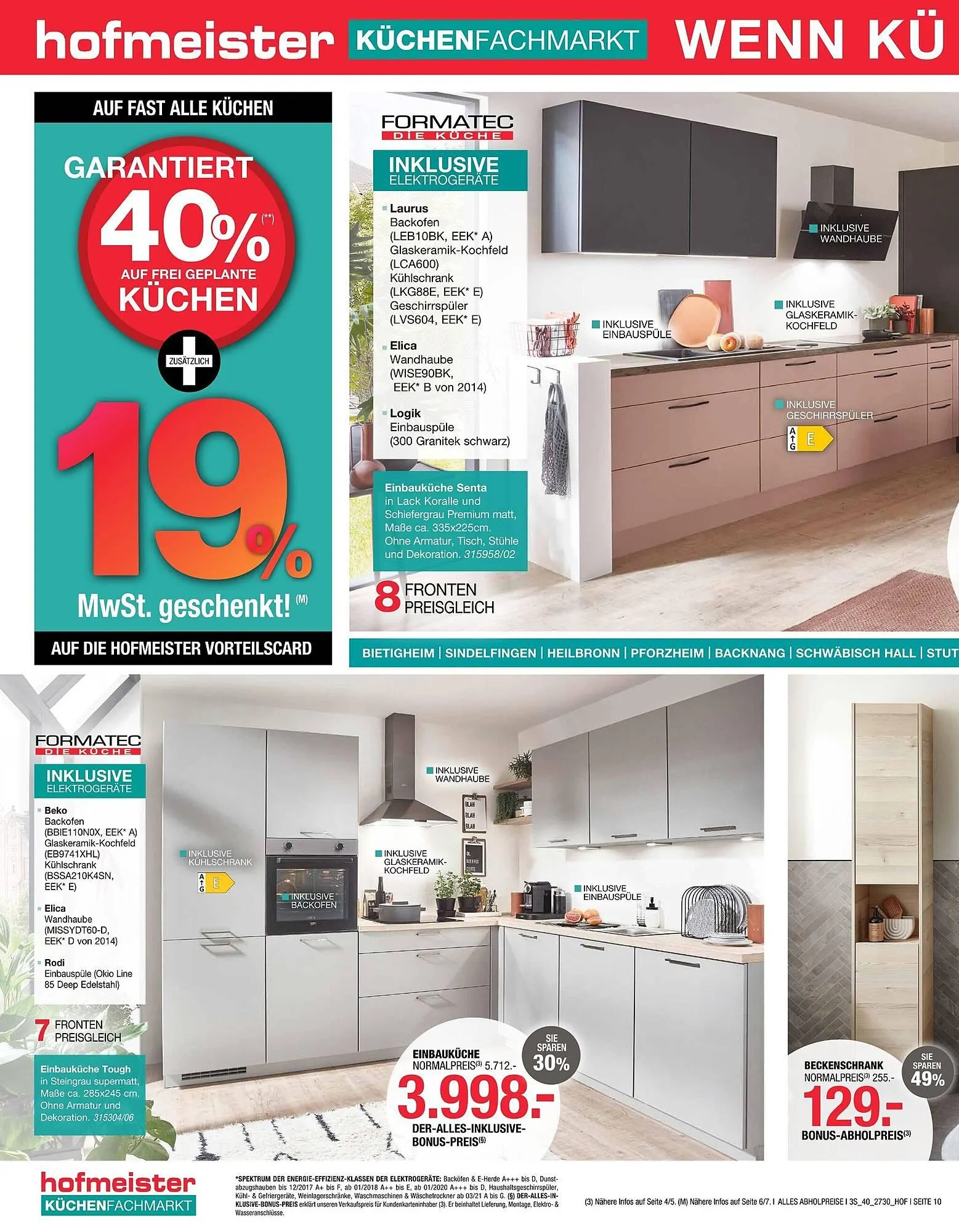 Hofmeister Prospekt von 5. März bis 25. März 2025 - Prospekt seite 10