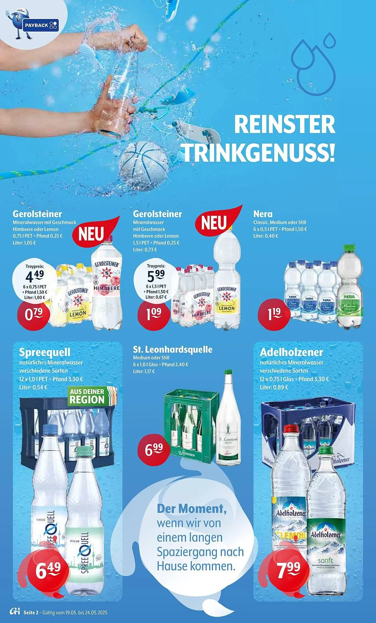 Getränke Hoffmann Prospekt von 19. Mai bis 24. Mai 2025 - Prospekt seite 2