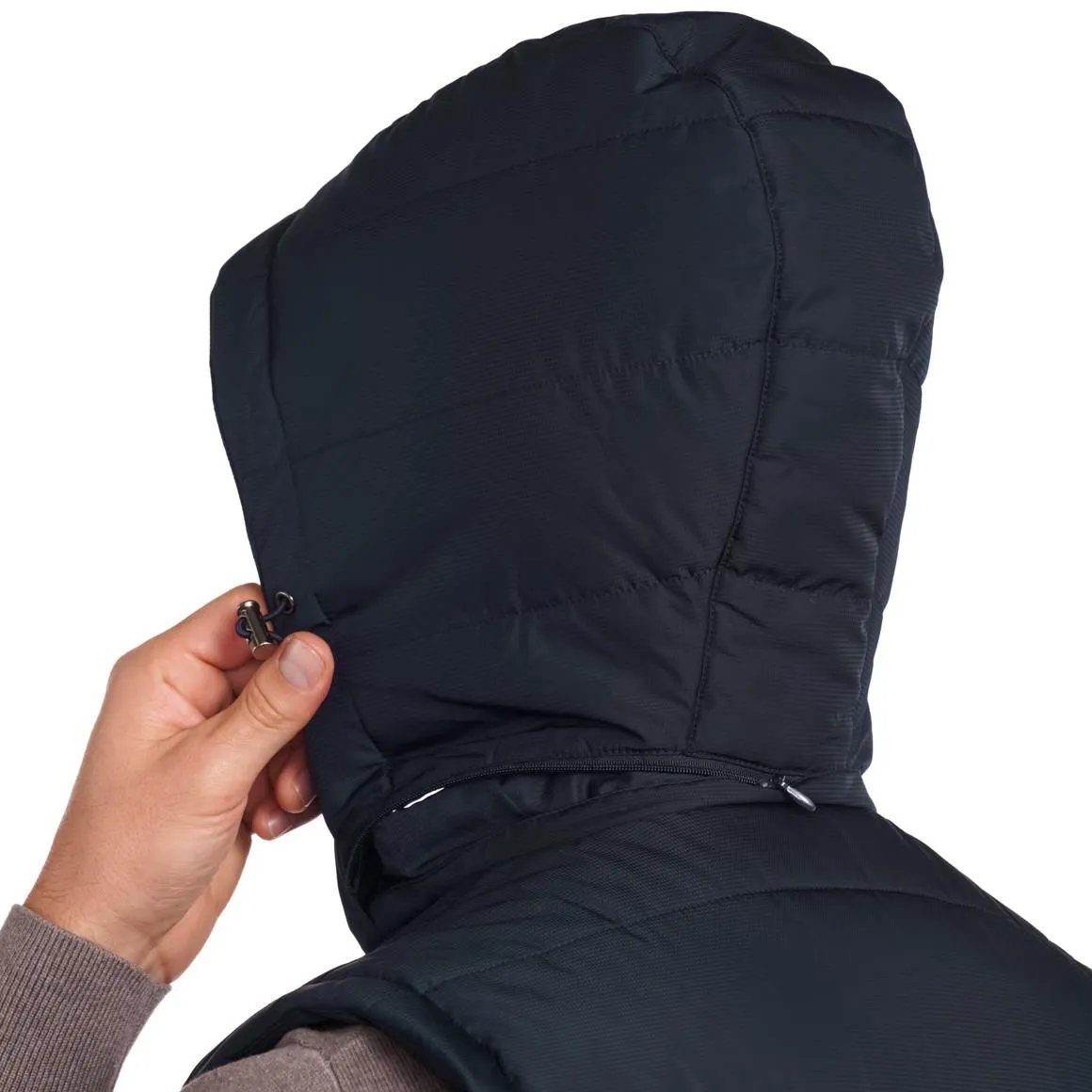 Herren Steppjacke mit Strickärmeln