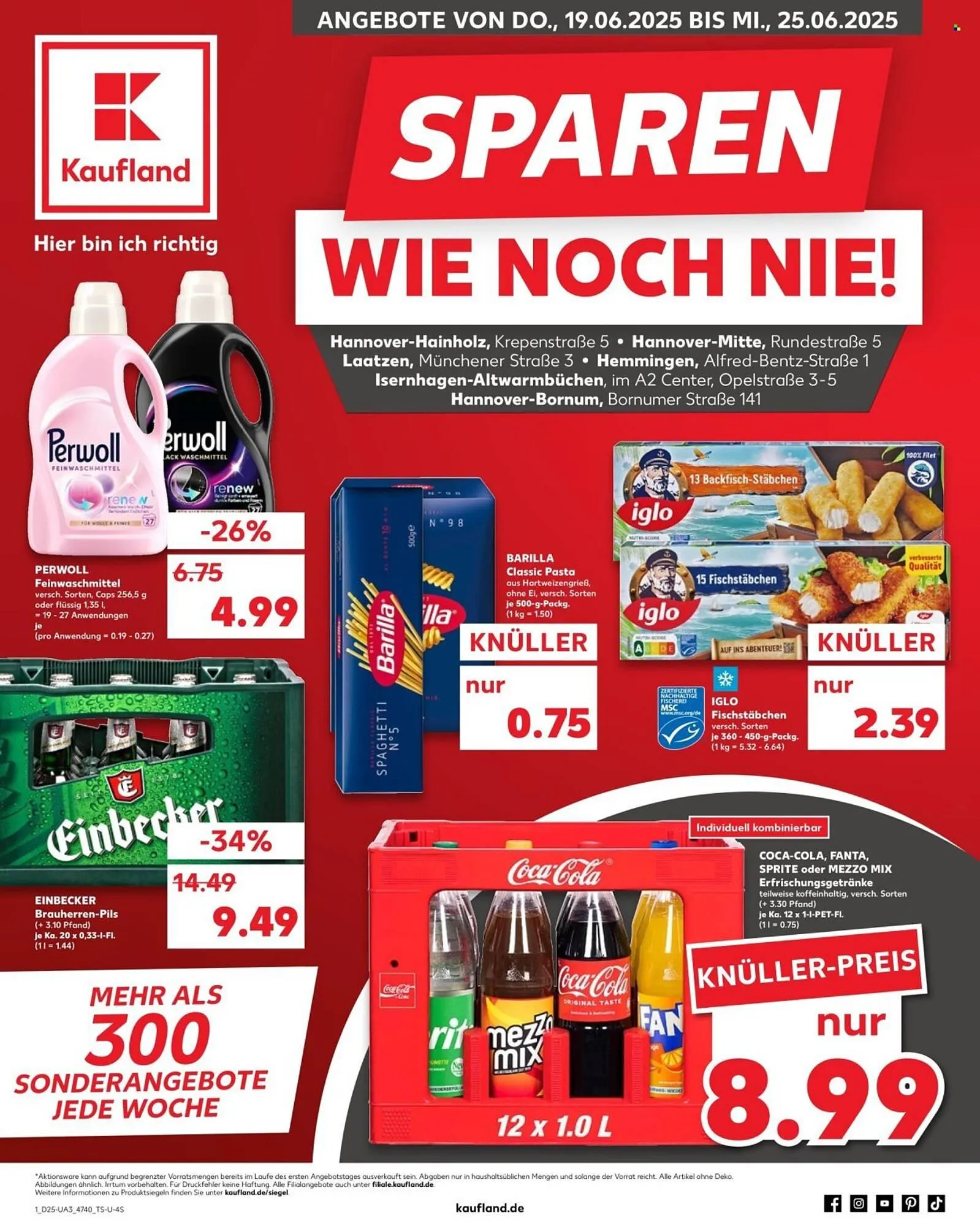 Kaufland Prospekt von 19. Juni bis 25. Juni 2025 - Prospekt seite 1