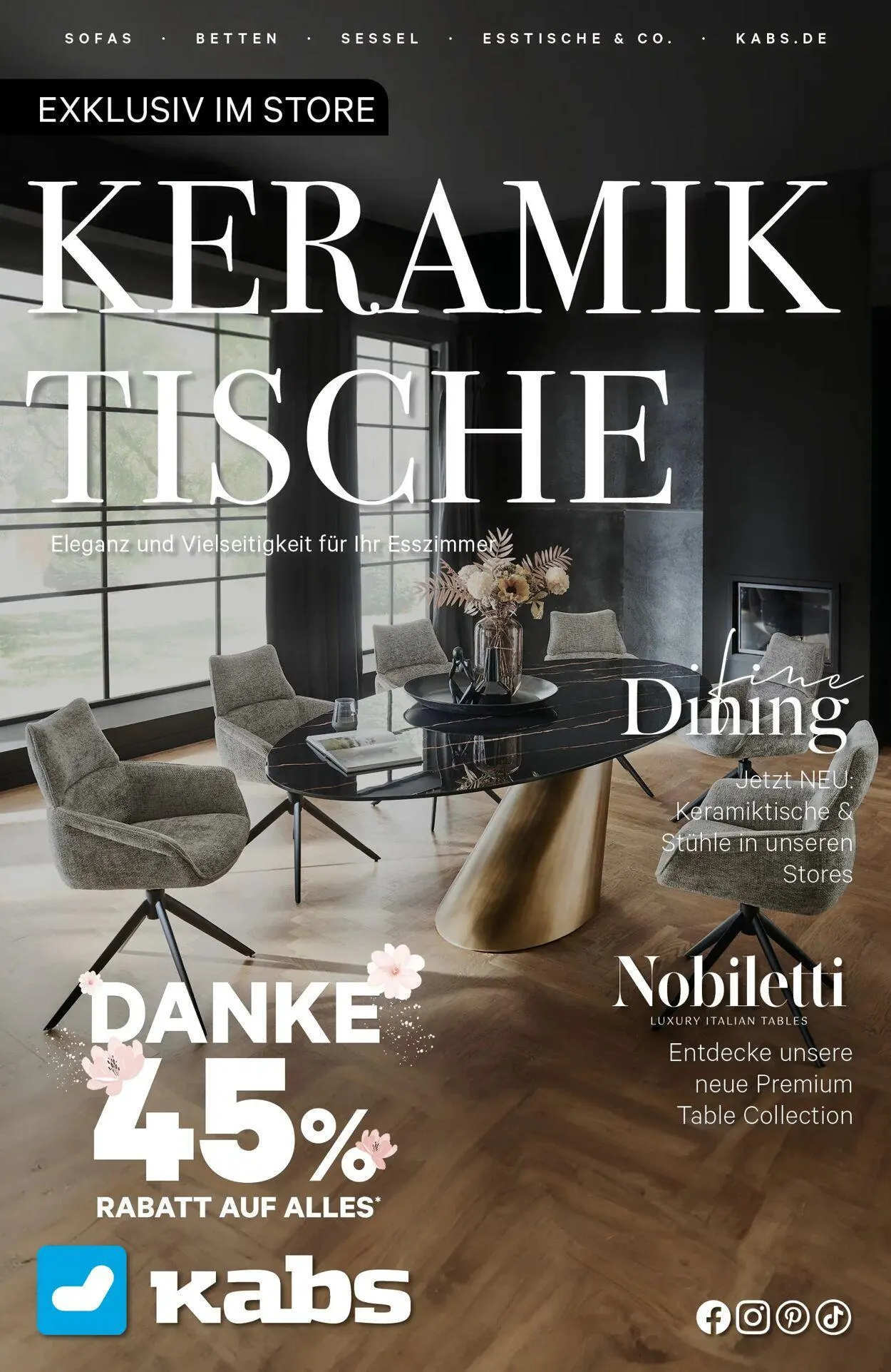 Kabs Aktueller Prospekt von 5. Mai bis 23. Mai 2025 - Prospekt seite 1