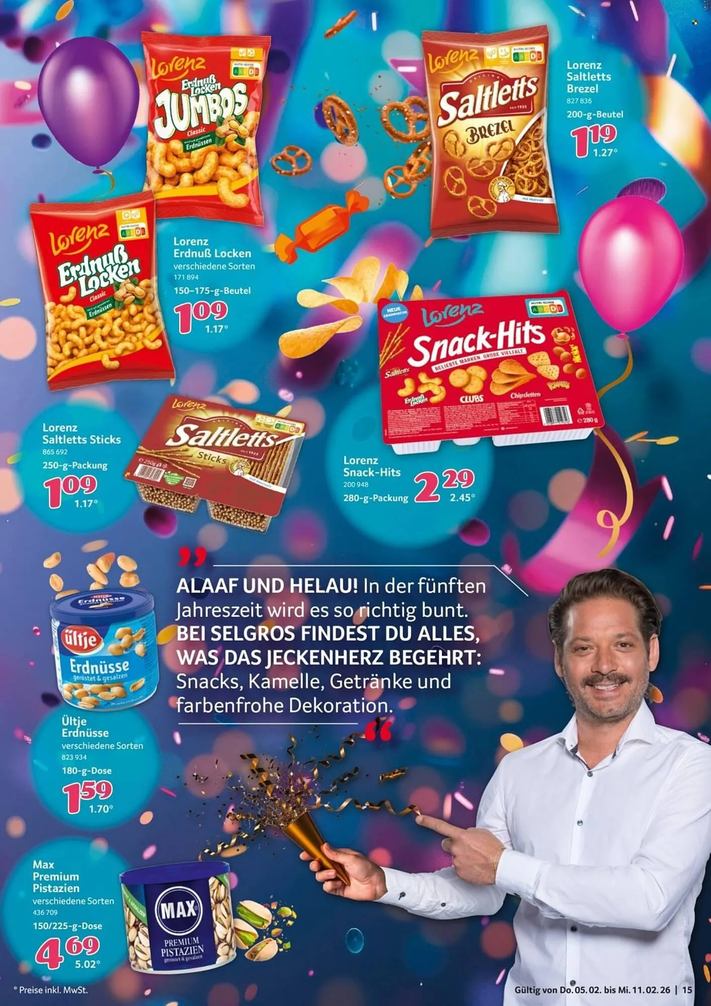 Selgros Prospekt von 5. Februar bis 11. Februar 2026 - Prospekt seite 15