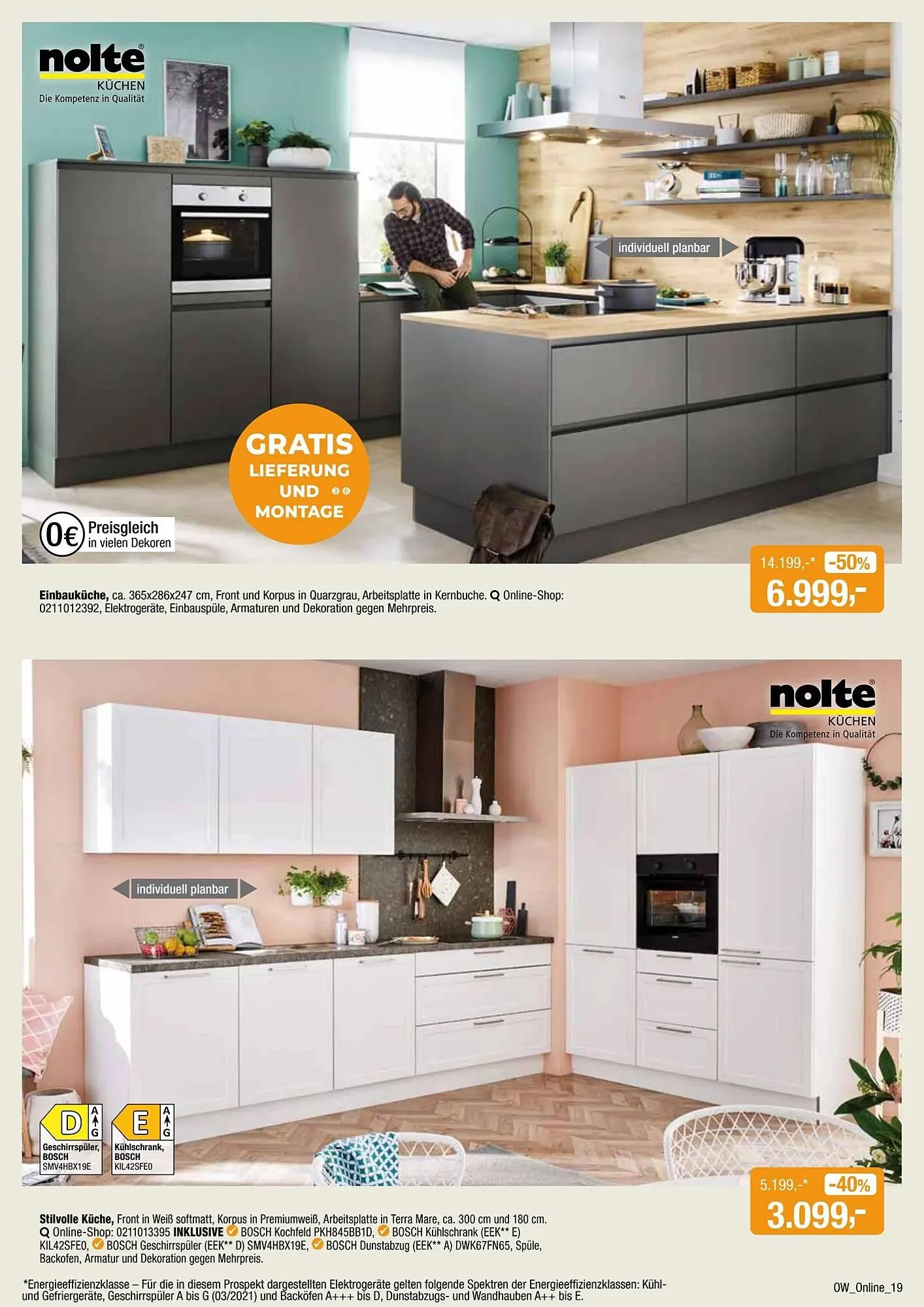 Opti Wohnwelt Prospekt von 13. April bis 24. April 2025 - Prospekt seite 19