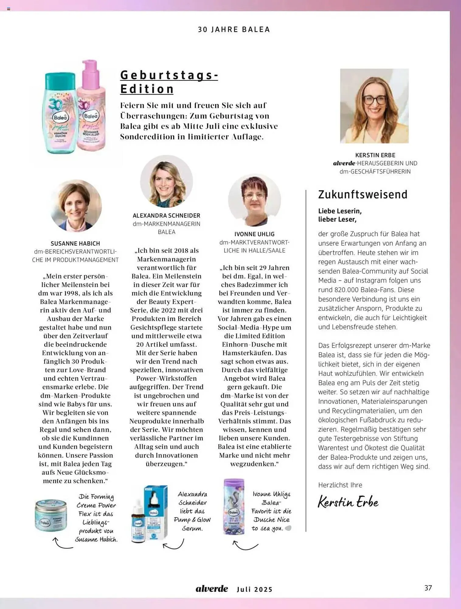 dm drogerie Prospekt von 1. Juli bis 31. Juli 2025 - Prospekt seite 37