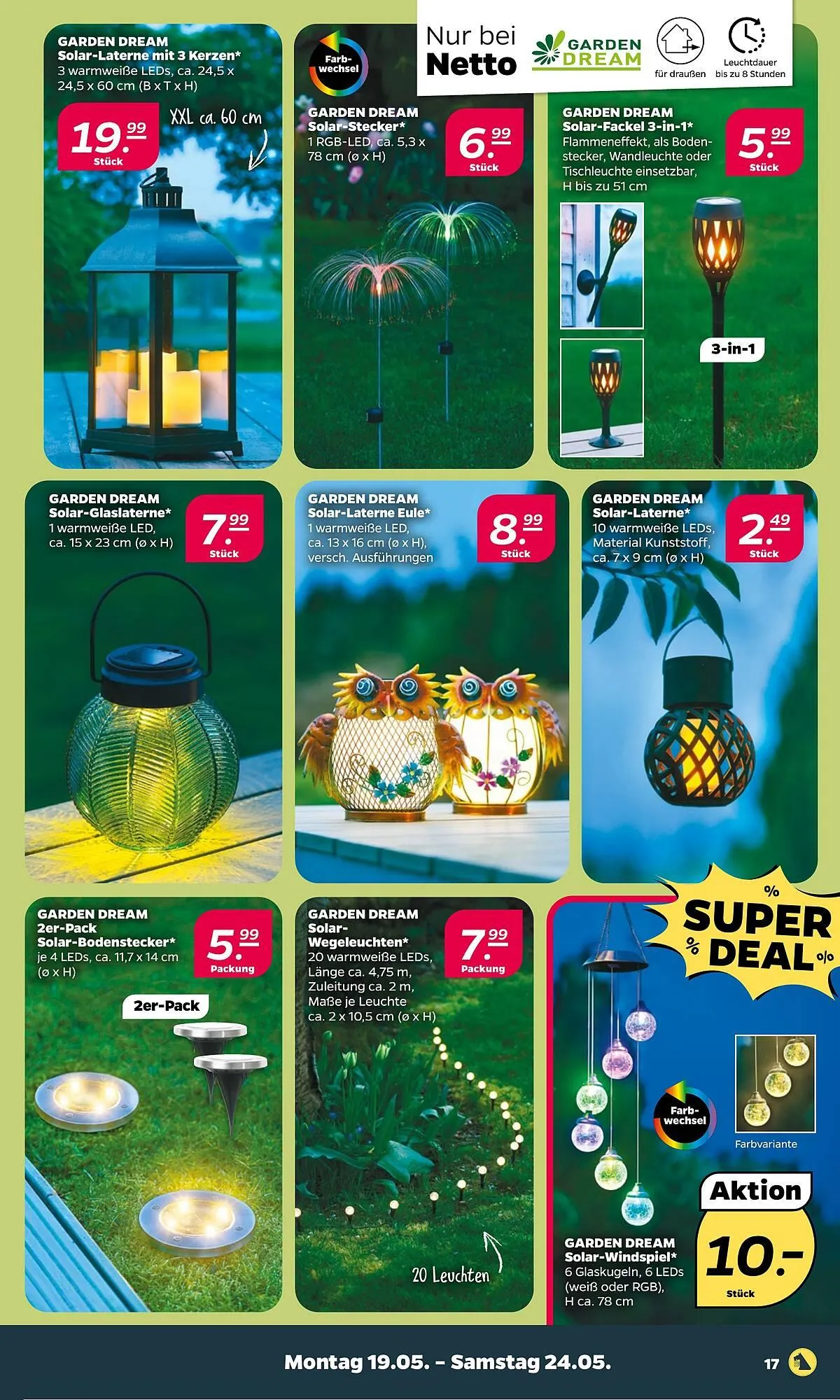 NETTO Prospekt von 19. Mai bis 24. Mai 2025 - Prospekt seite 17