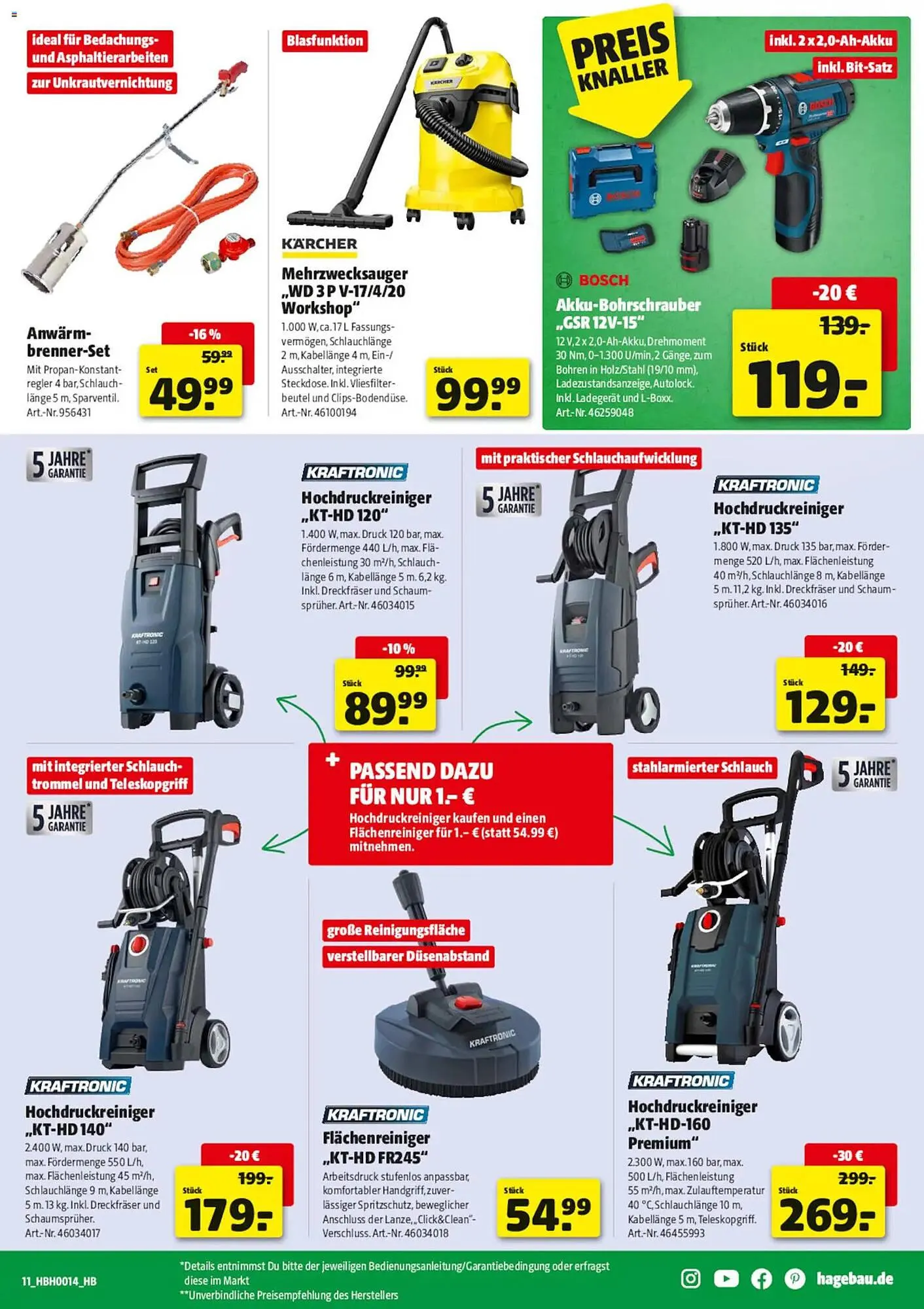 Hagebau Prospekt von 28. März bis 4. April 2026 - Prospekt seite 11