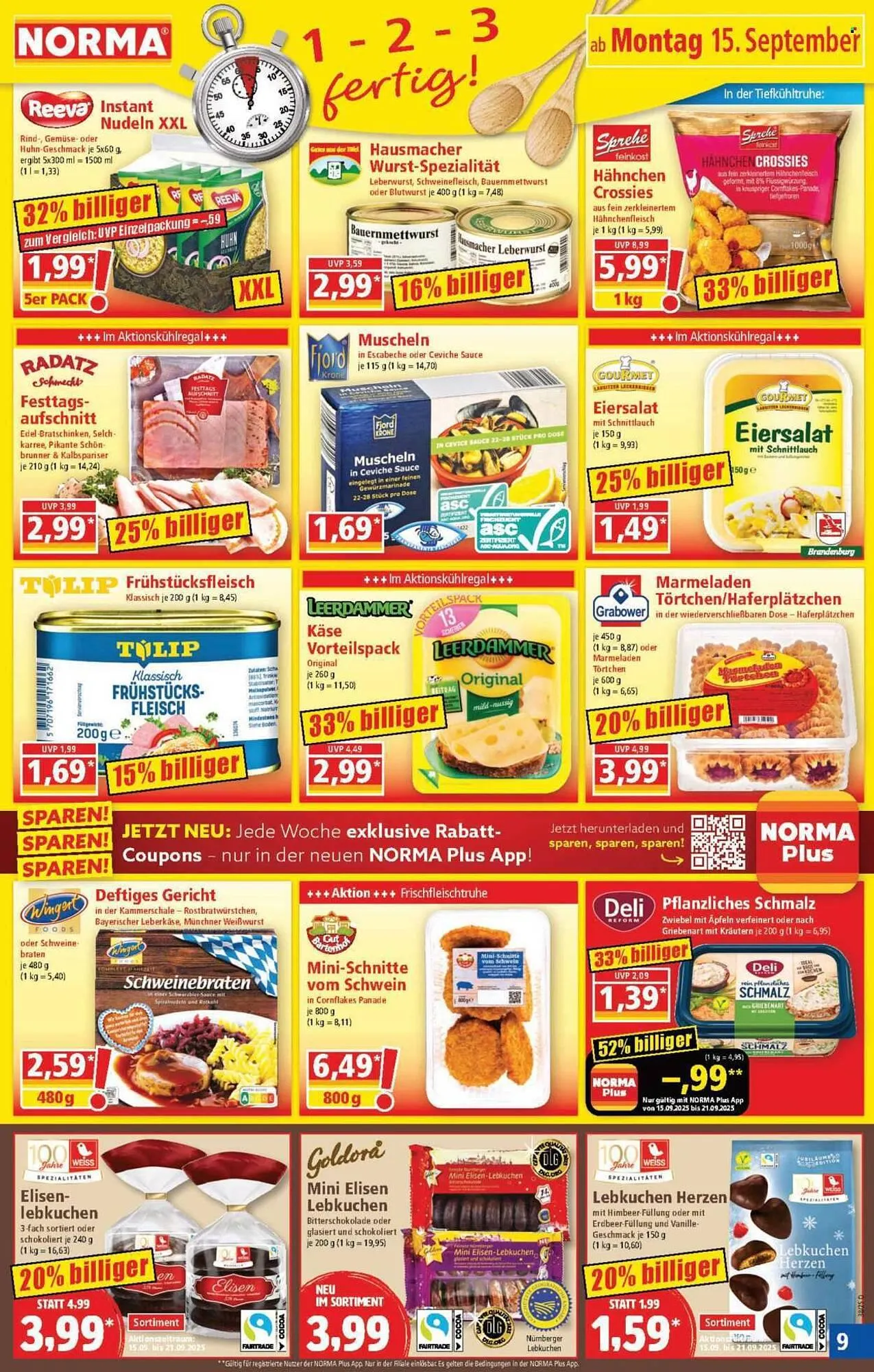 Norma Prospekt von 15. September bis 21. September 2025 - Prospekt seite 9