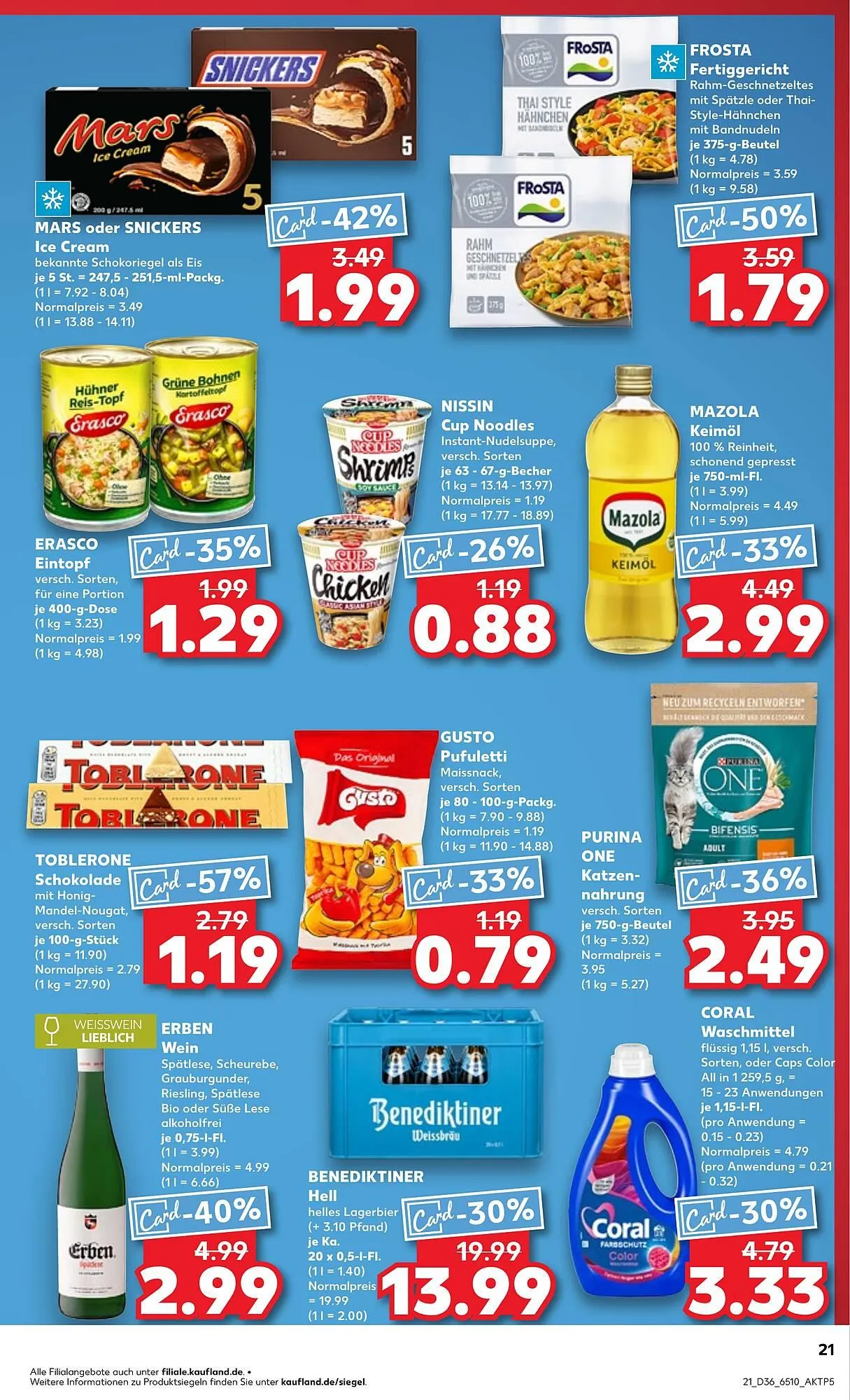 Kaufland Prospekt von 4. September bis 10. September 2025 - Prospekt seite 21