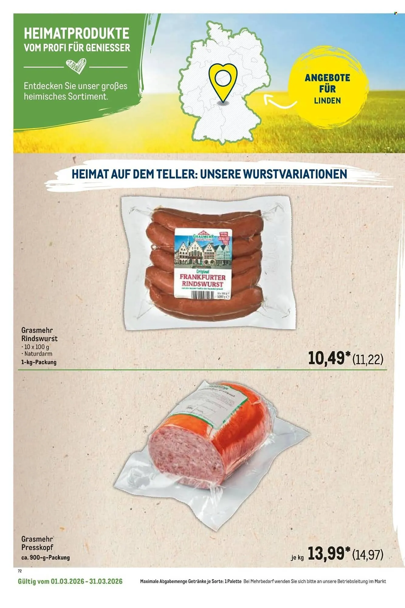 METRO Prospekt von 1. März bis 31. März 2026 - Prospekt seite 54