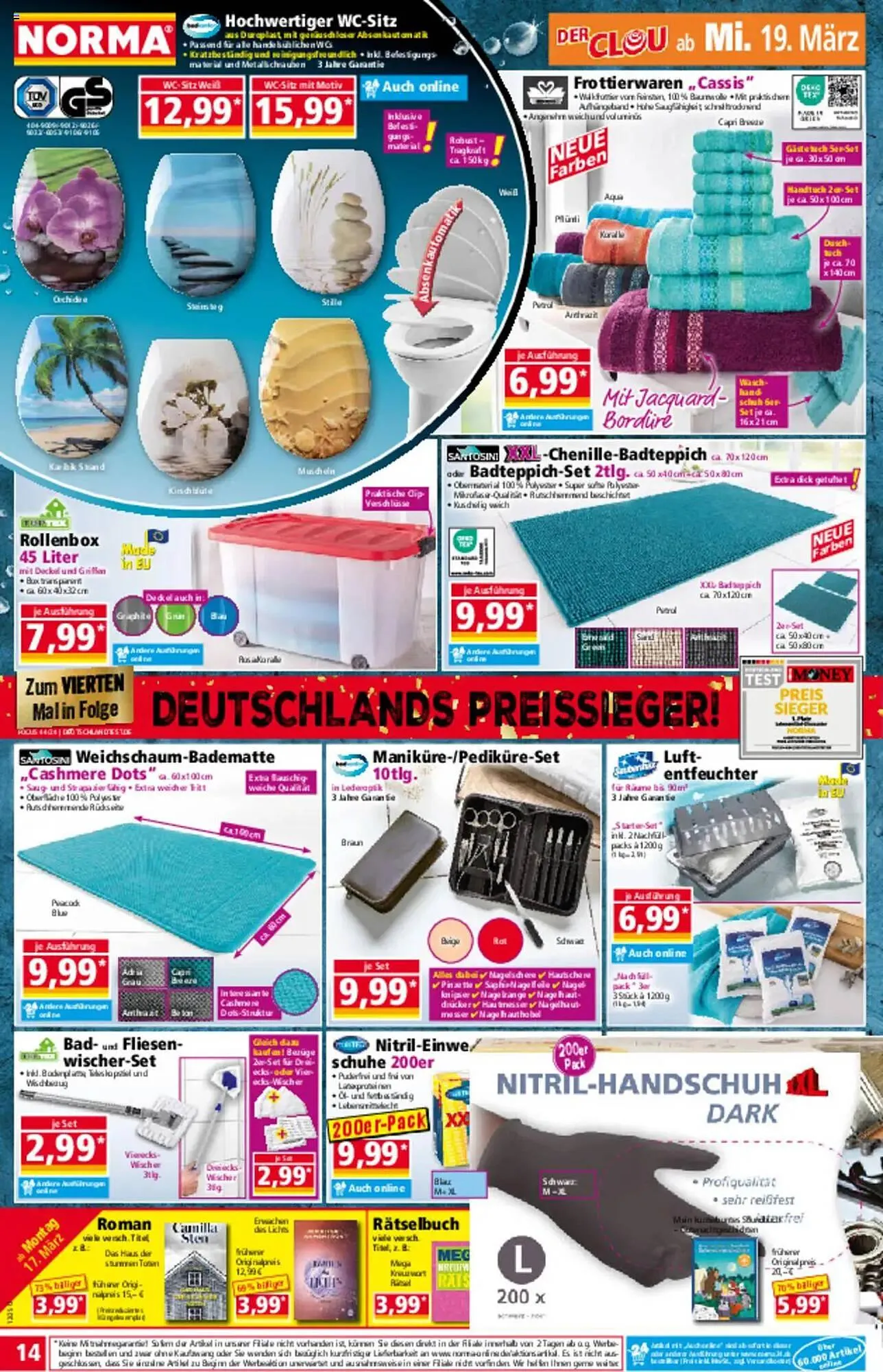 Norma Prospekt von 17. März bis 22. März 2025 - Prospekt seite 14