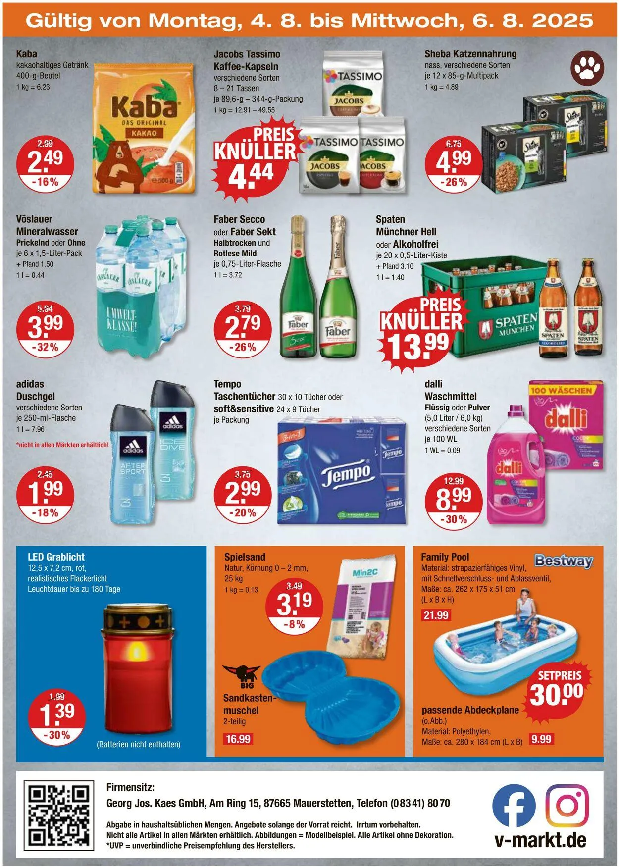V-Markt Aktueller Prospekt von 31. Juli bis 6. August 2025 - Prospekt seite 20