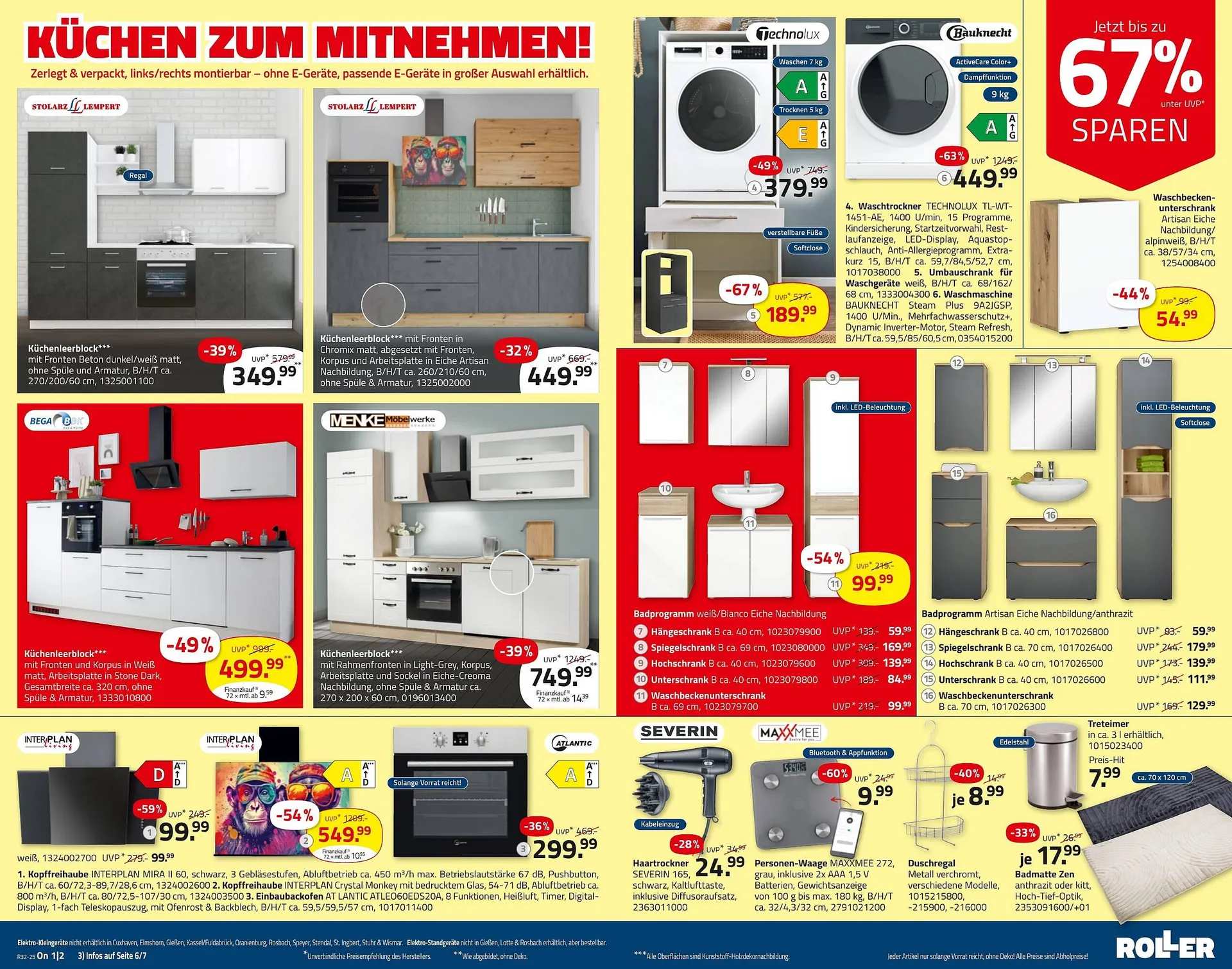 ROLLER Prospekt von 3. August bis 16. August 2025 - Prospekt seite 8