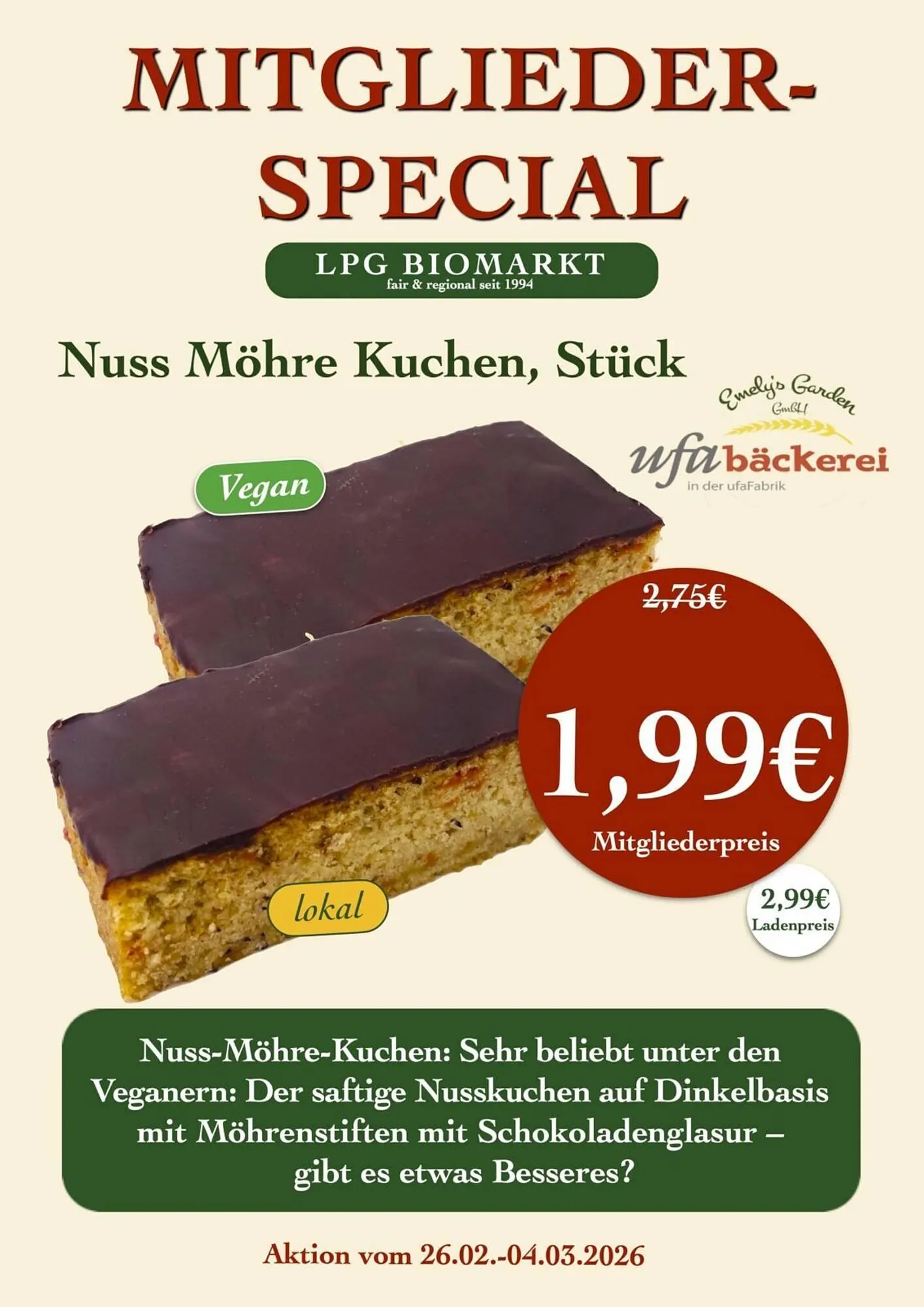 LPG Biomarkt Prospekt von 26. Februar bis 4. März 2026 - Prospekt seite 5