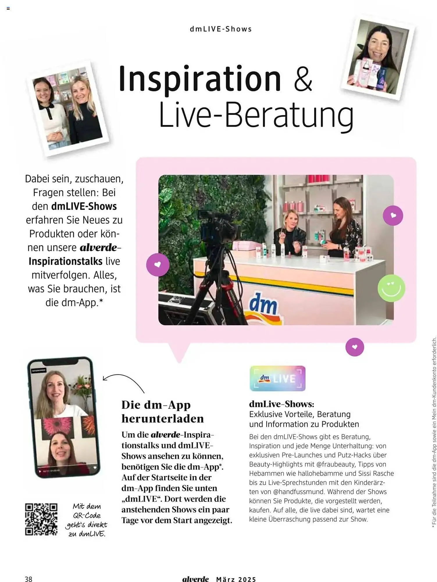 dm drogerie Prospekt von 1. März bis 31. März 2025 - Prospekt seite 38