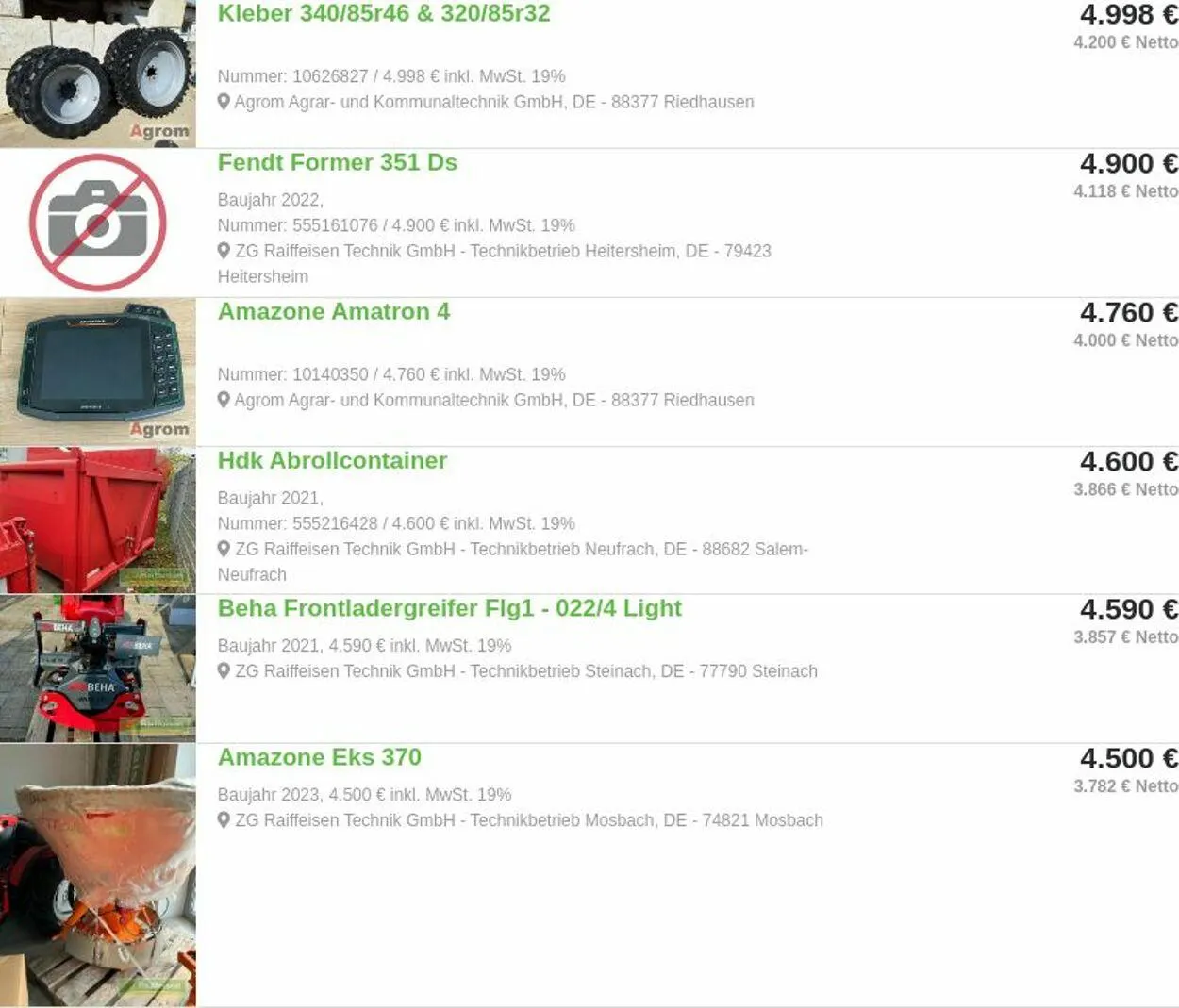 ZG Raiffeisen Aktueller Prospekt von 17. März bis 26. März 2025 - Prospekt seite 29