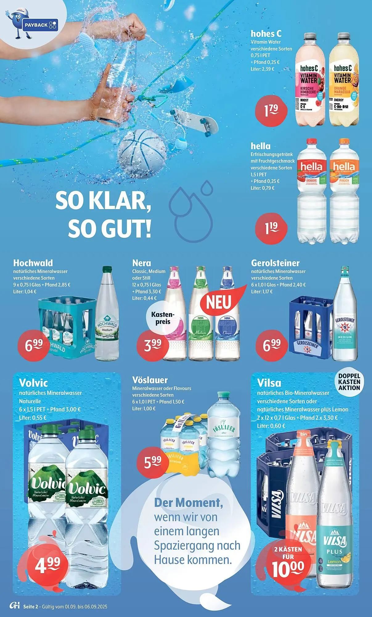 Getränke Hoffmann Prospekt von 1. September bis 6. September 2025 - Prospekt seite 2