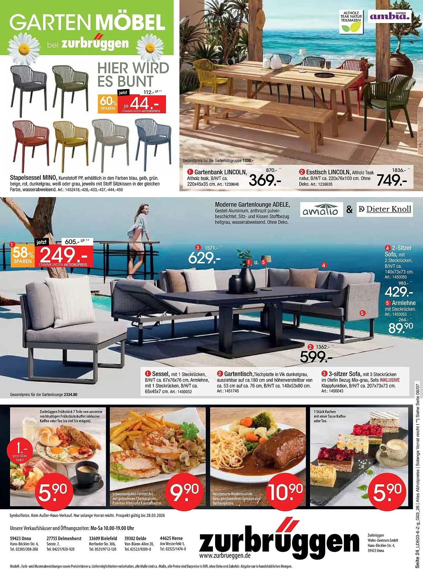 Zurbrüggen Prospekt von 14. März bis 28. März 2026 - Prospekt seite 42